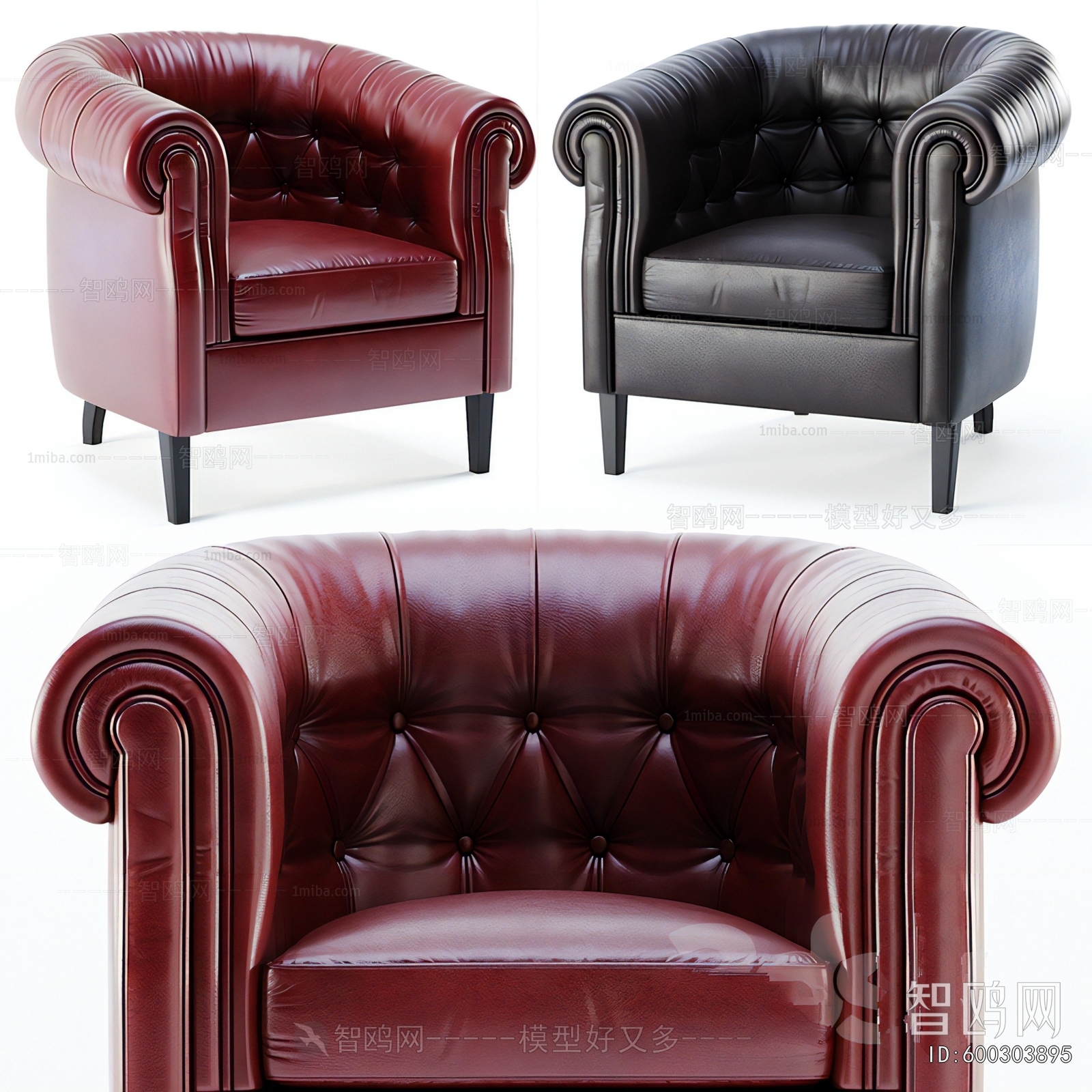 European Style Single Sofa