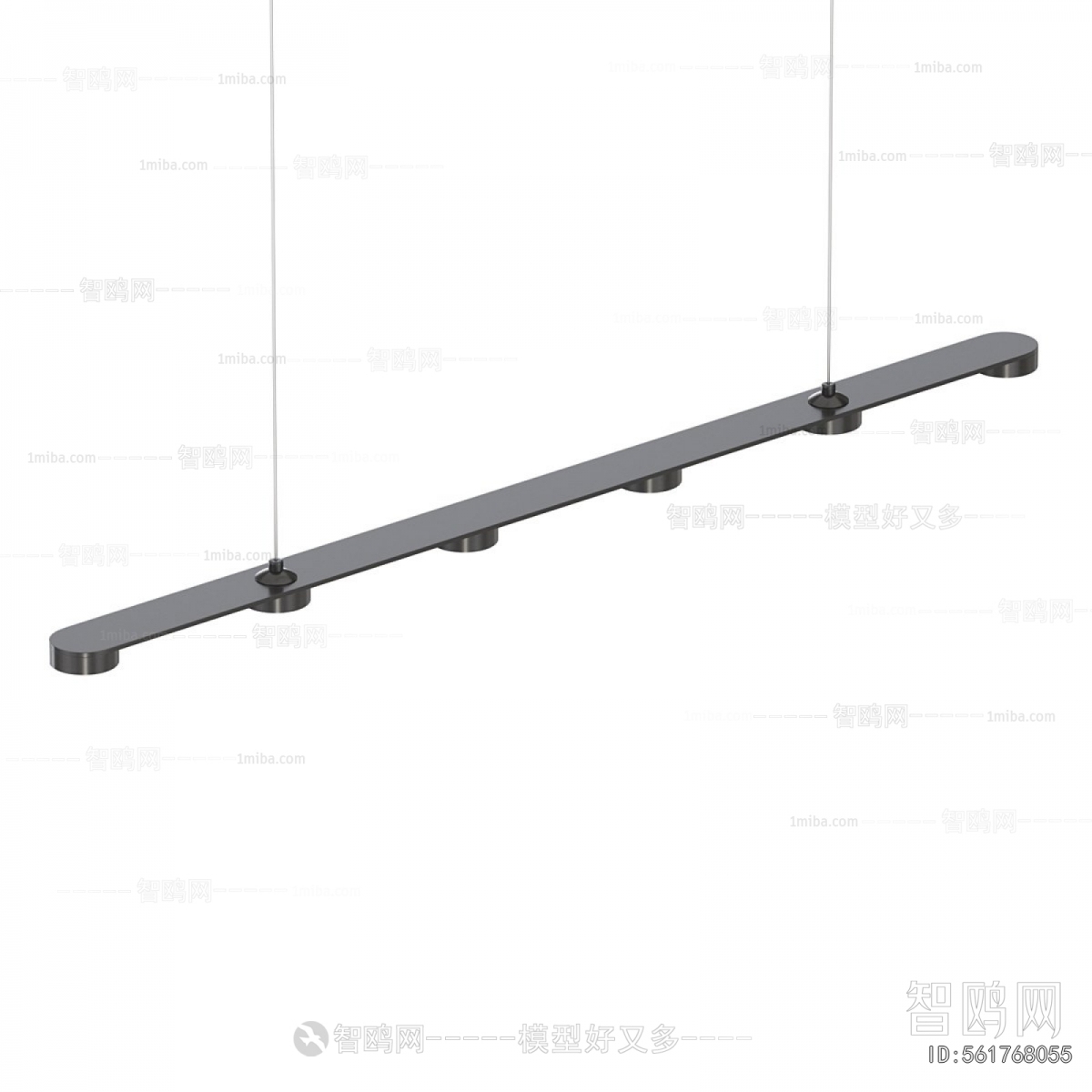 Modern Long Chandelier