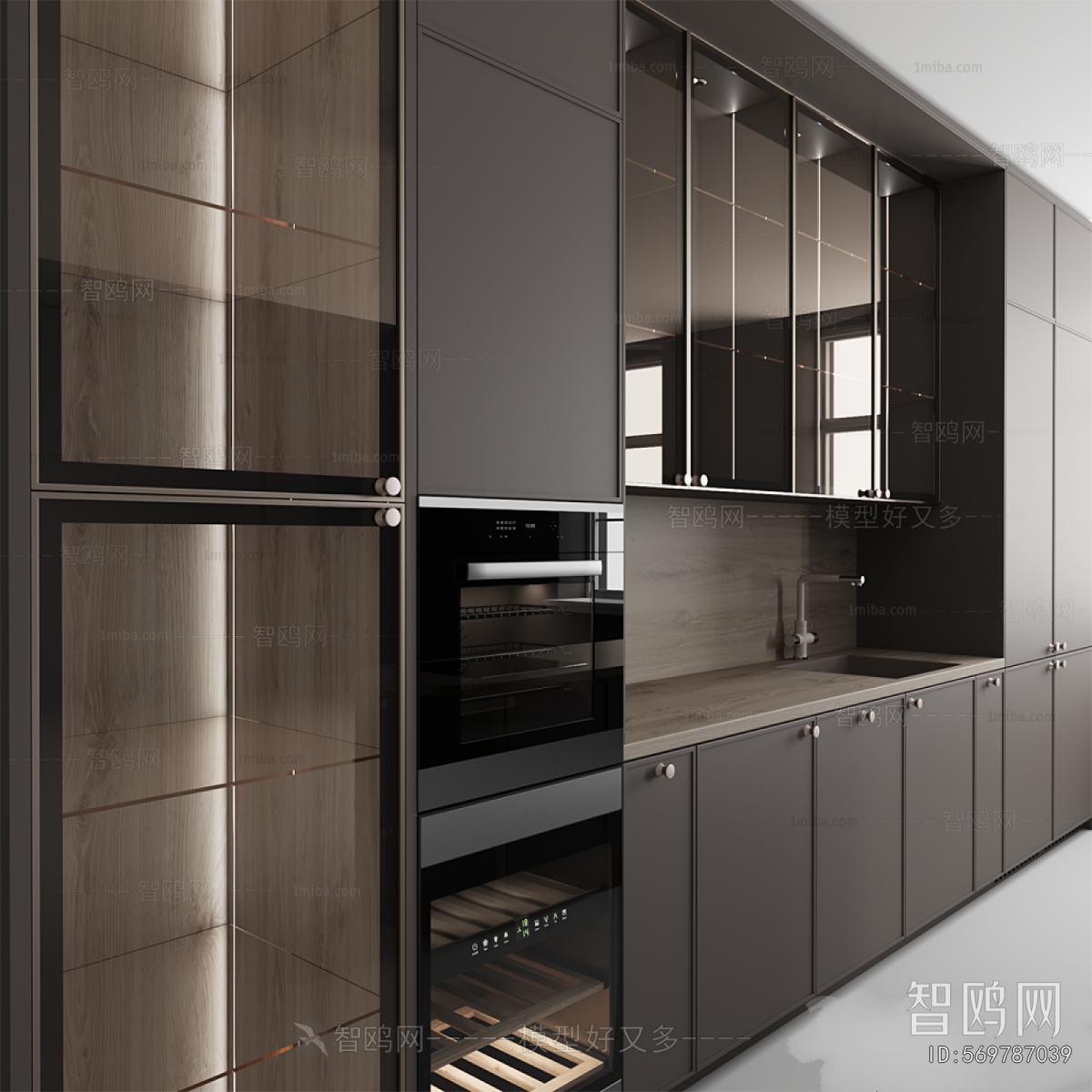 Modern Kitchen Cabinet