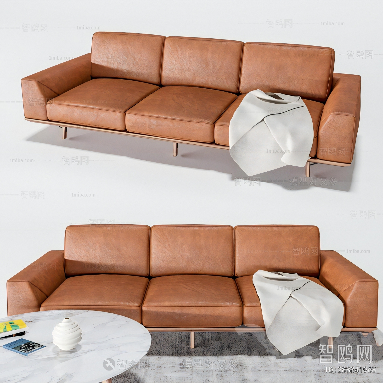 Modern Three-seat Sofa