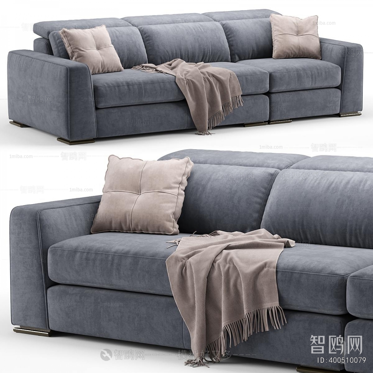 Modern Three-seat Sofa
