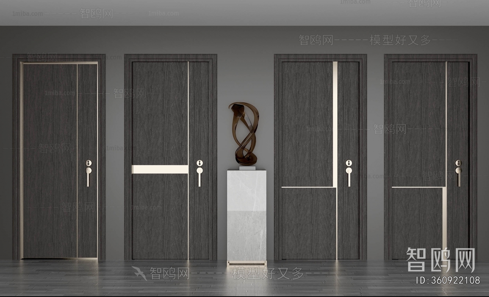 Modern Single Door