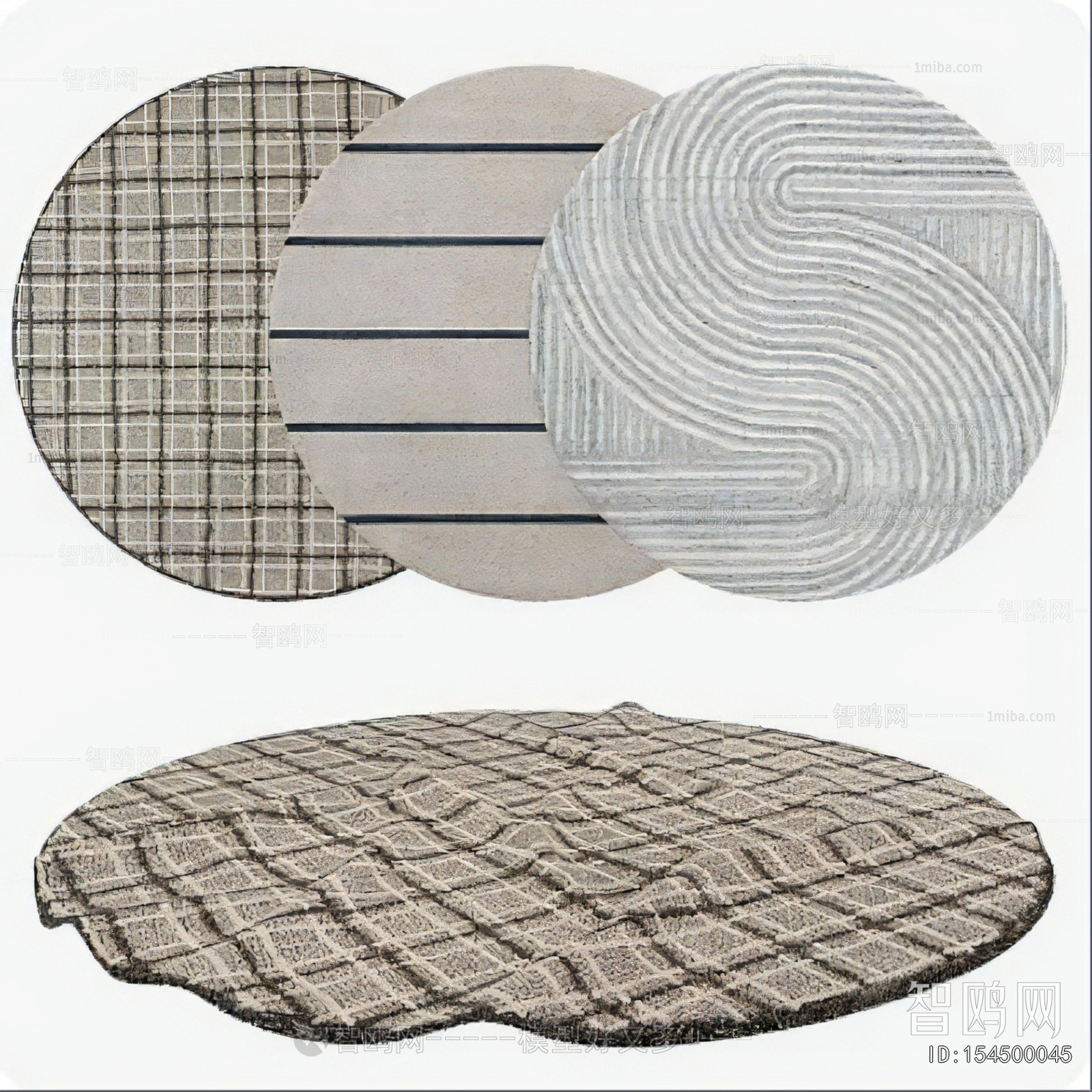 Modern Circular Carpet