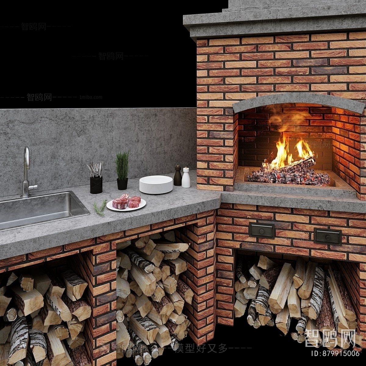 Modern Fireplace