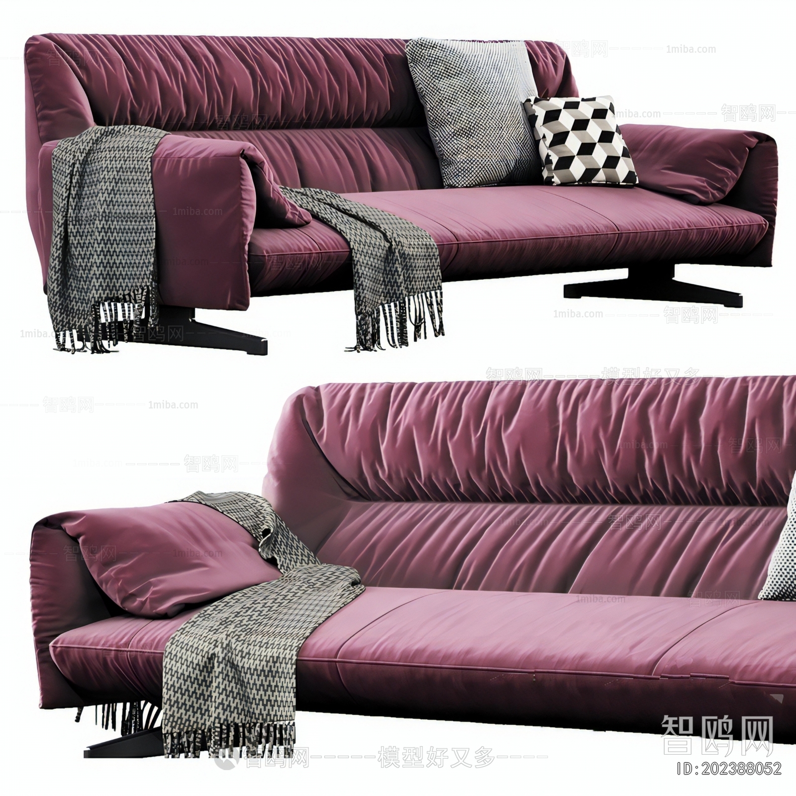 Modern Three-seat Sofa