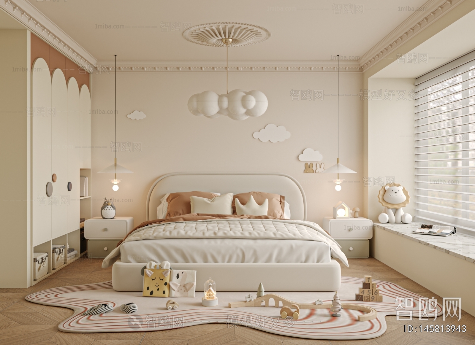 French Style Girl's Room Daughter's Room