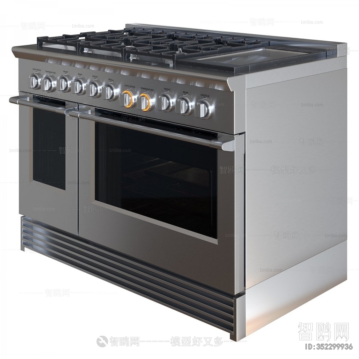 Modern Kitchen Electric Gas Range