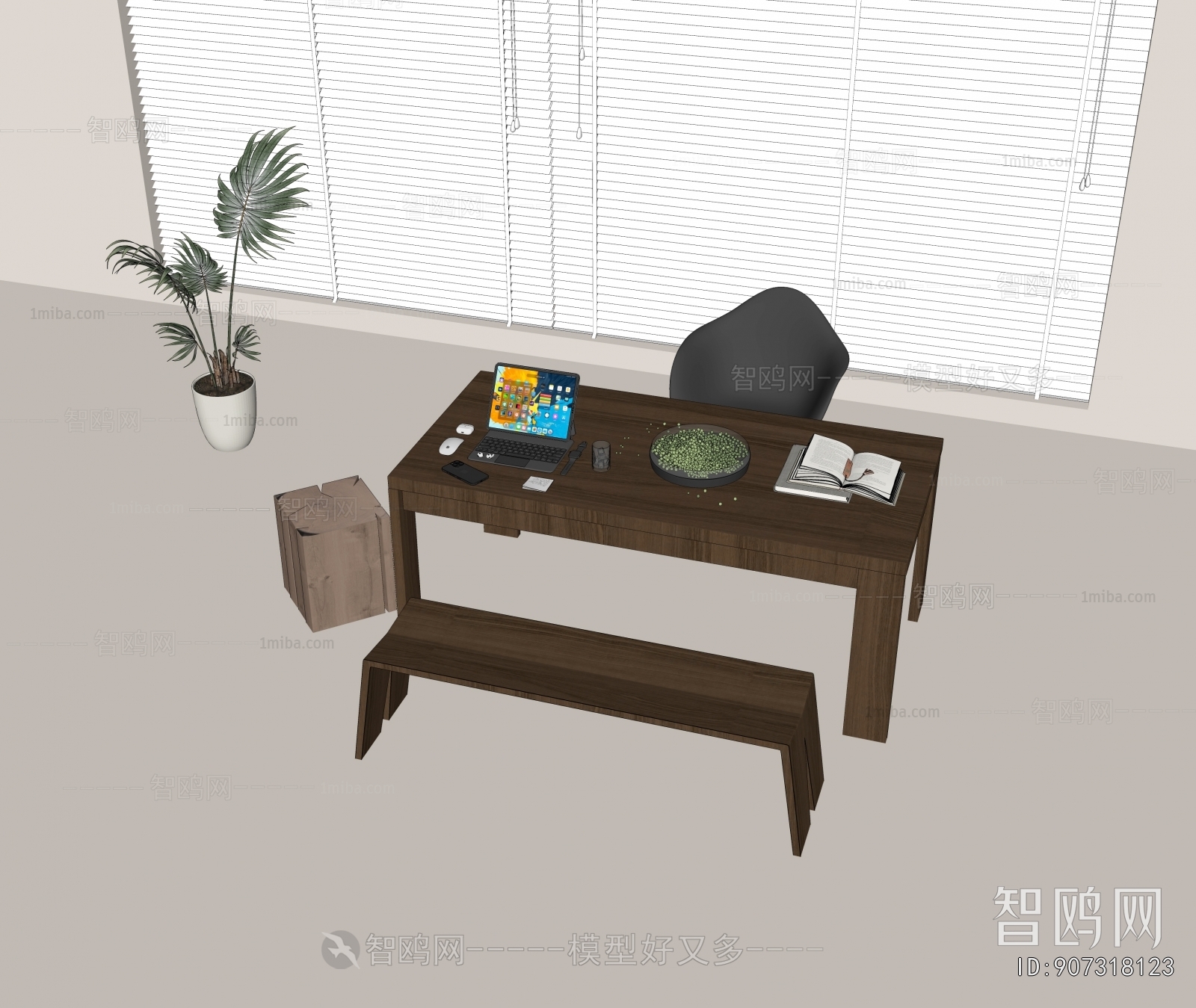 Modern Computer Desk And Chair