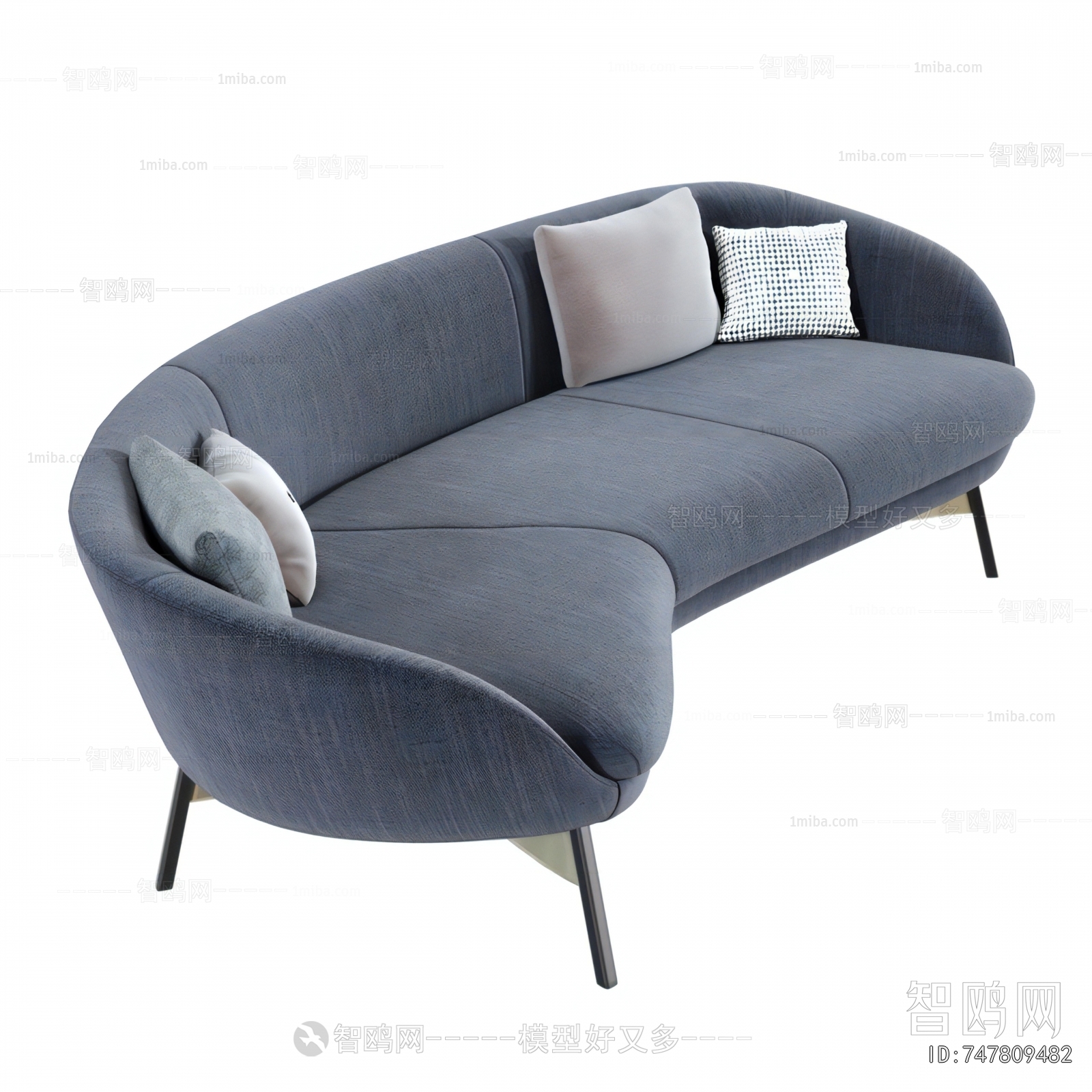 Modern Curved Sofa