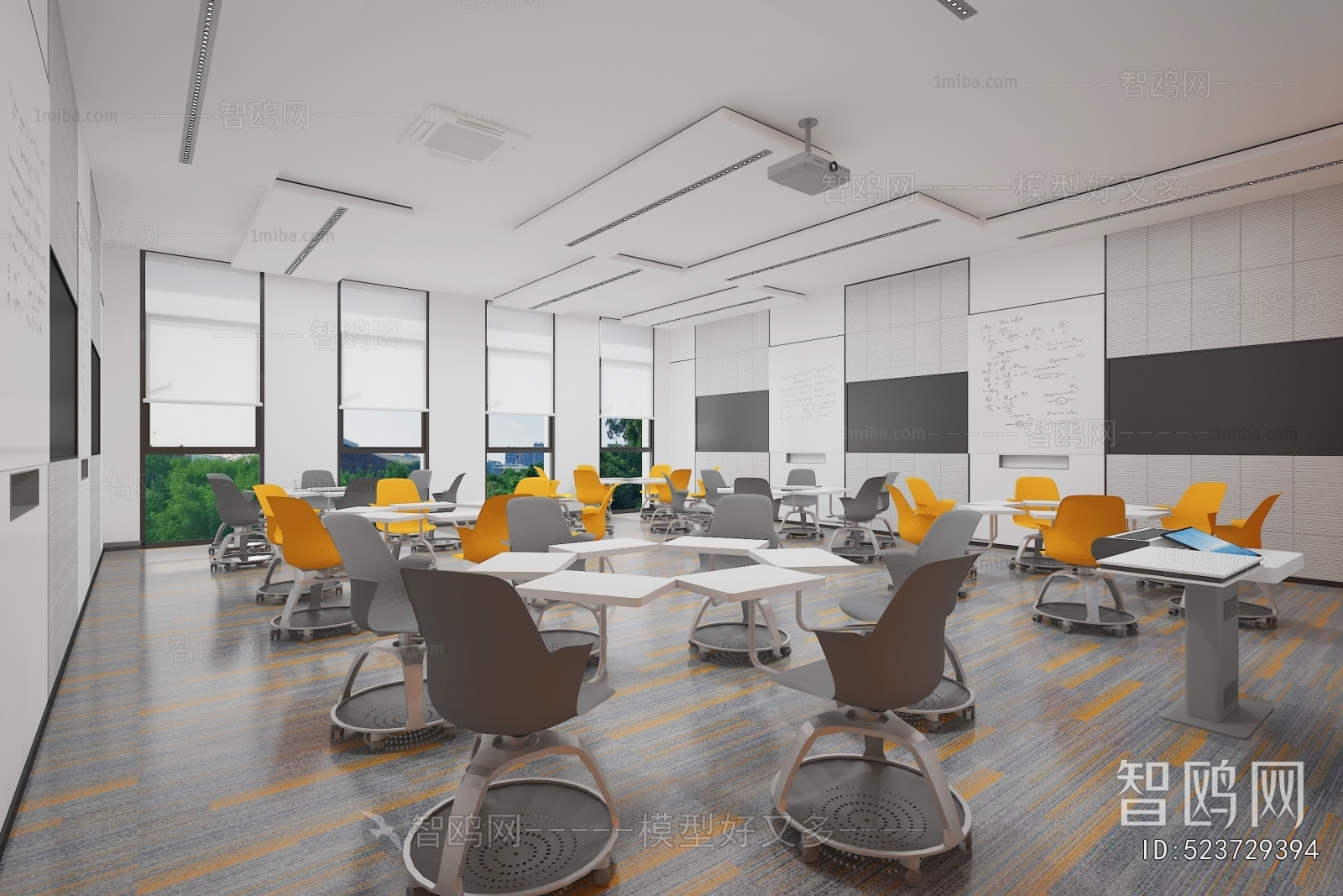 Modern School Classrooms