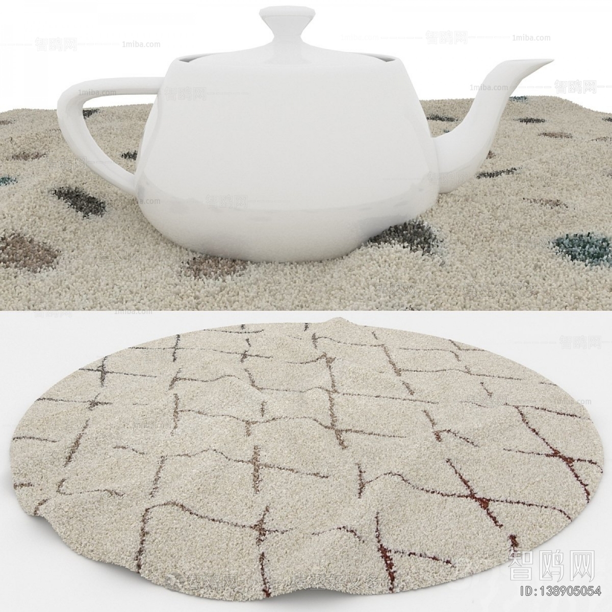 Modern Circular Carpet