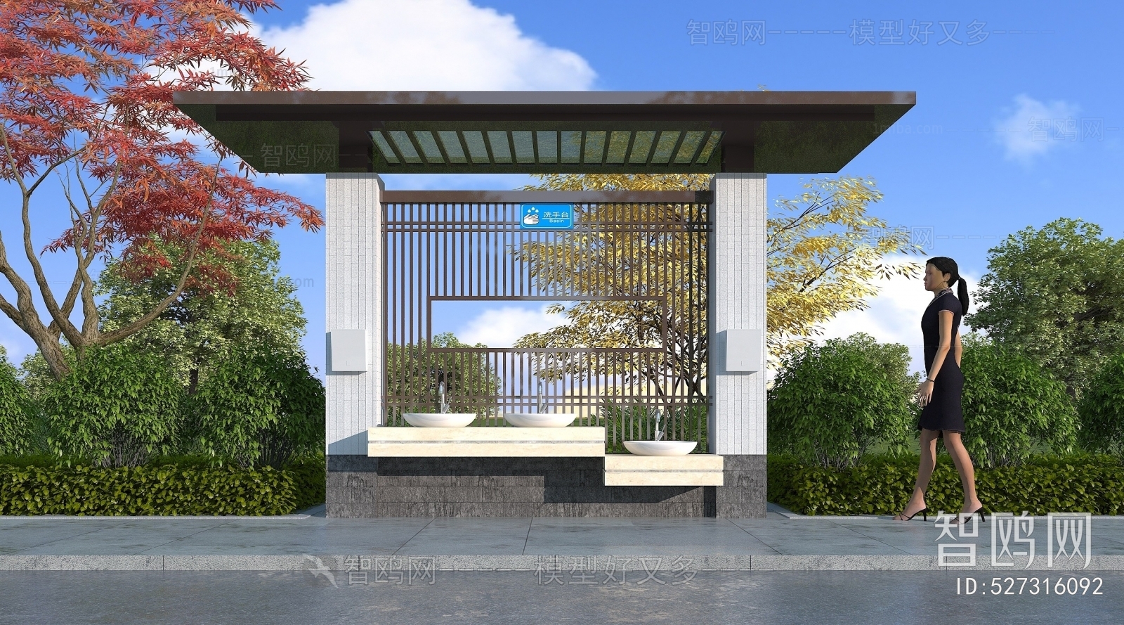 New Chinese Style Public Equipment