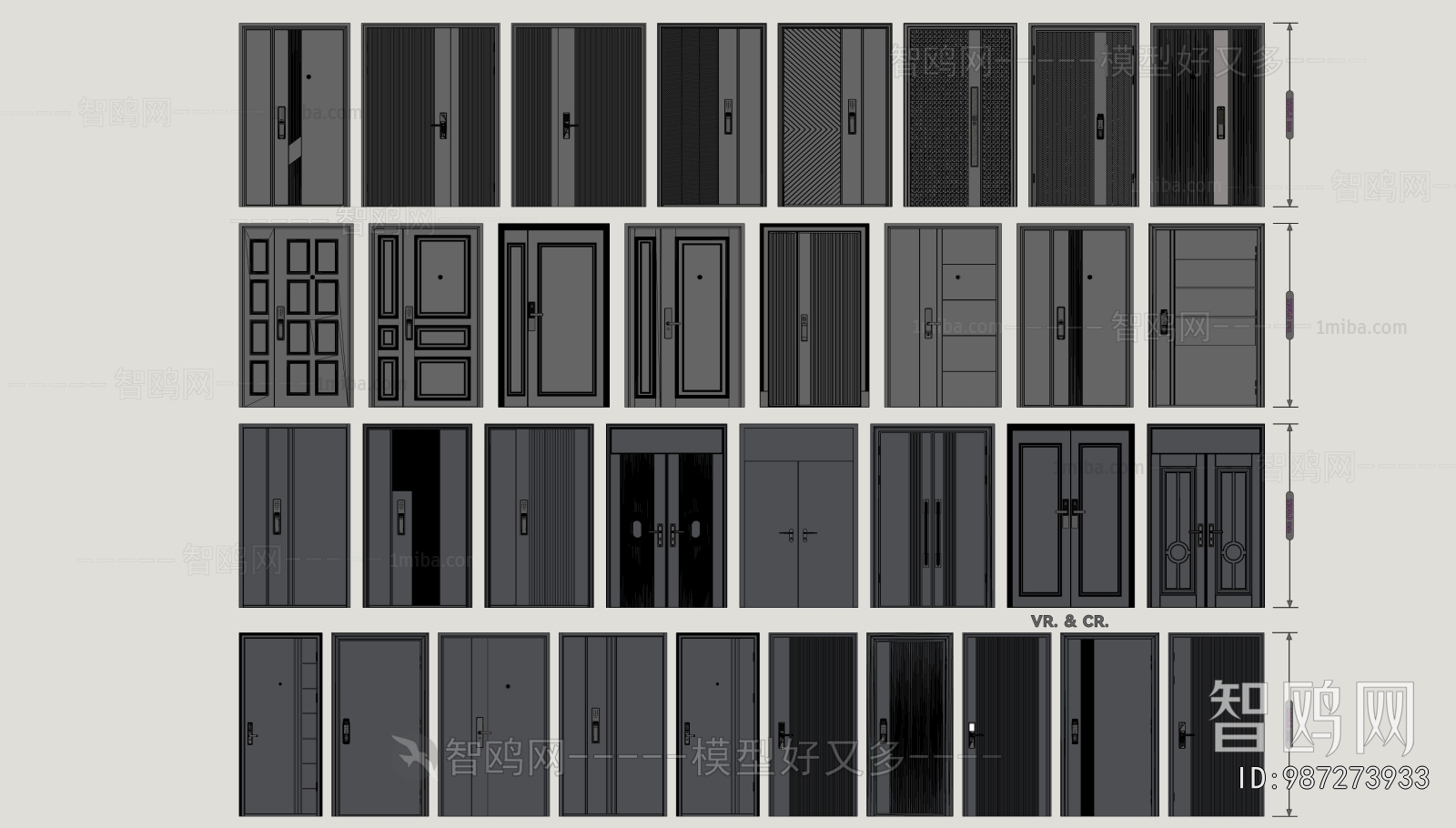 Modern Entrance Door