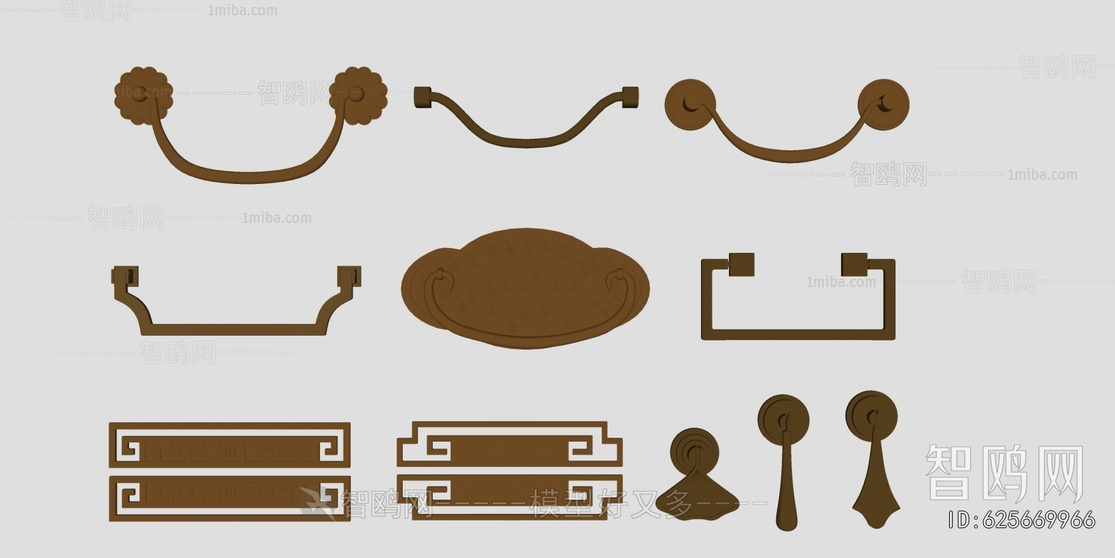 New Chinese Style Door Handle