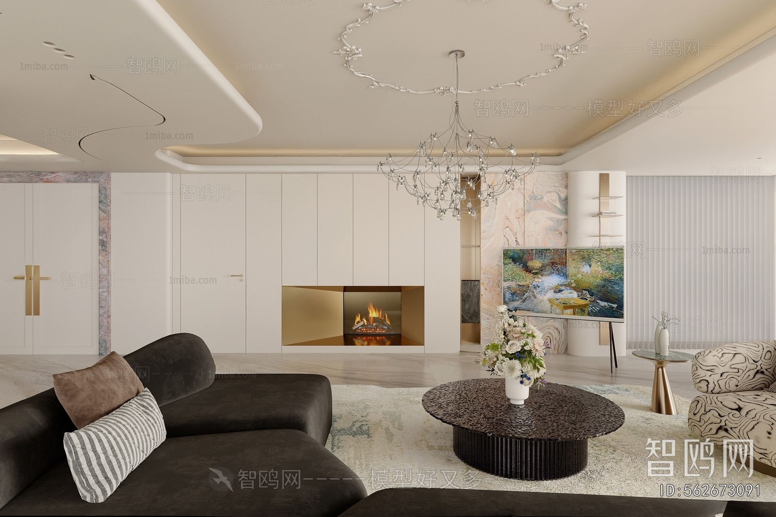 French Style A Living Room