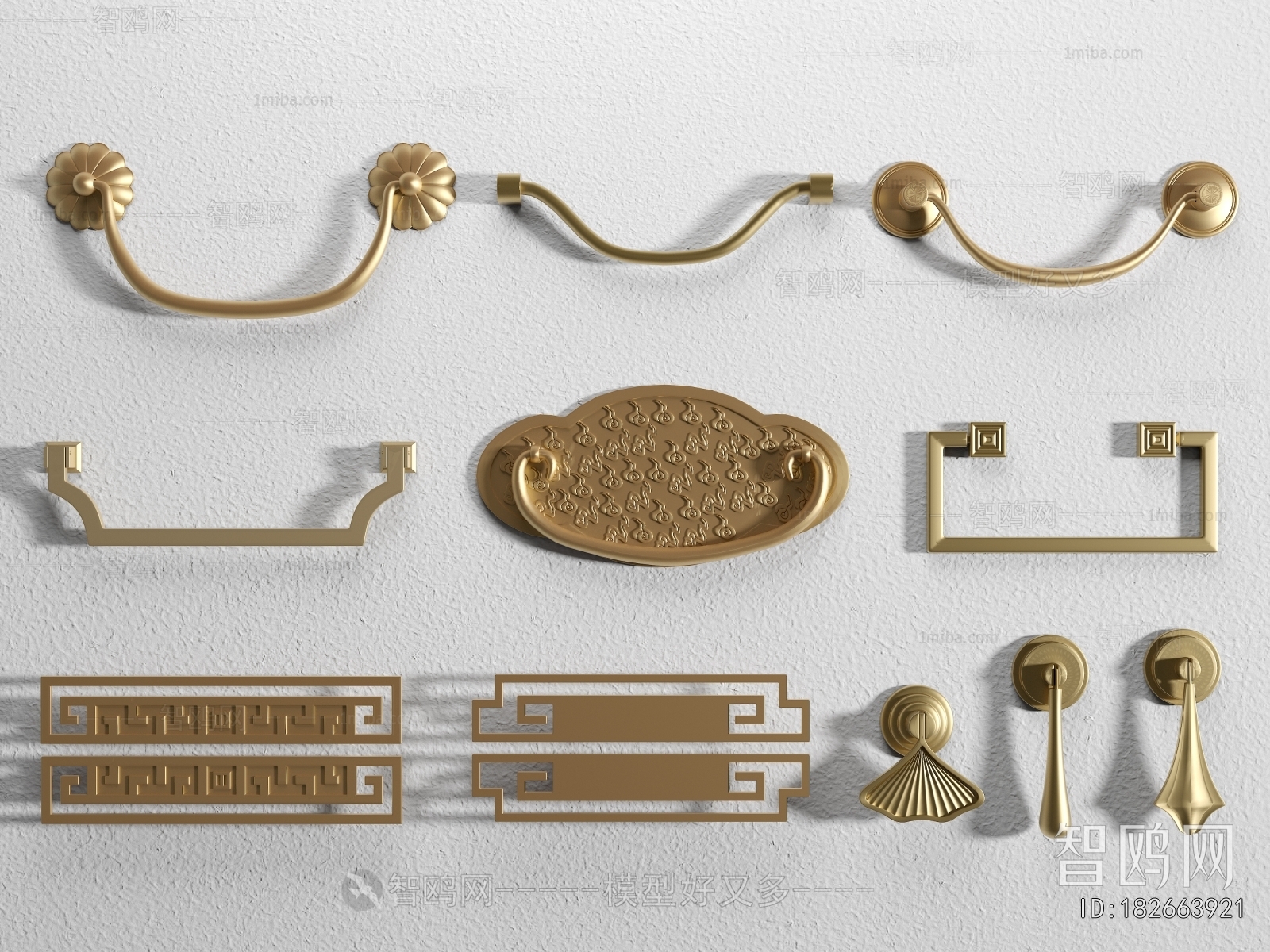 New Chinese Style Door Handle