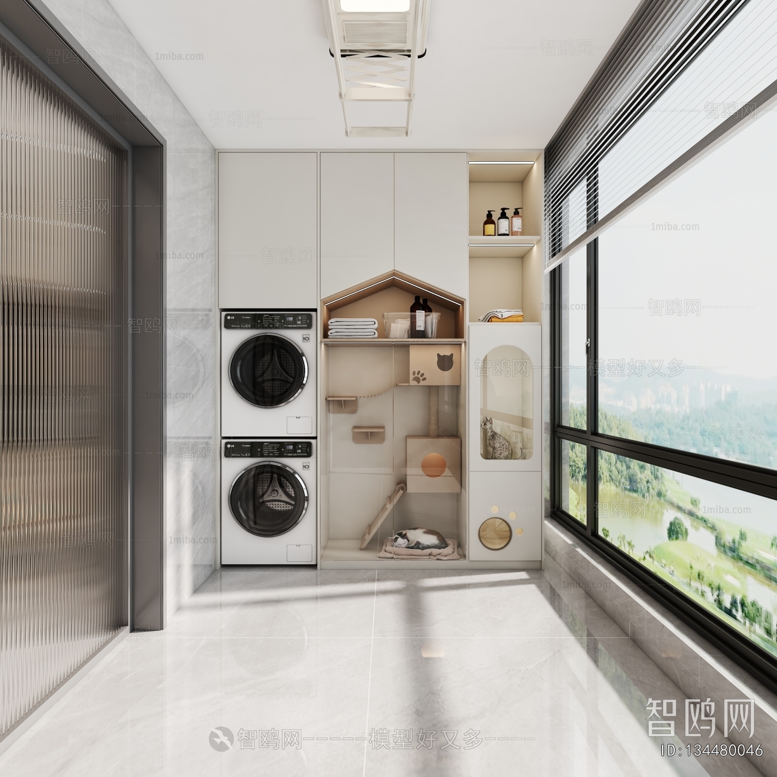 Modern Balcony Cabinet