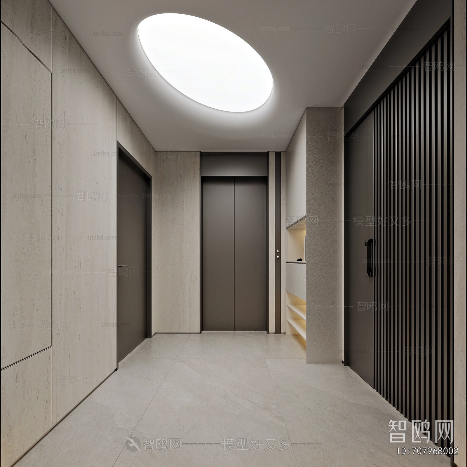 Modern Hallway