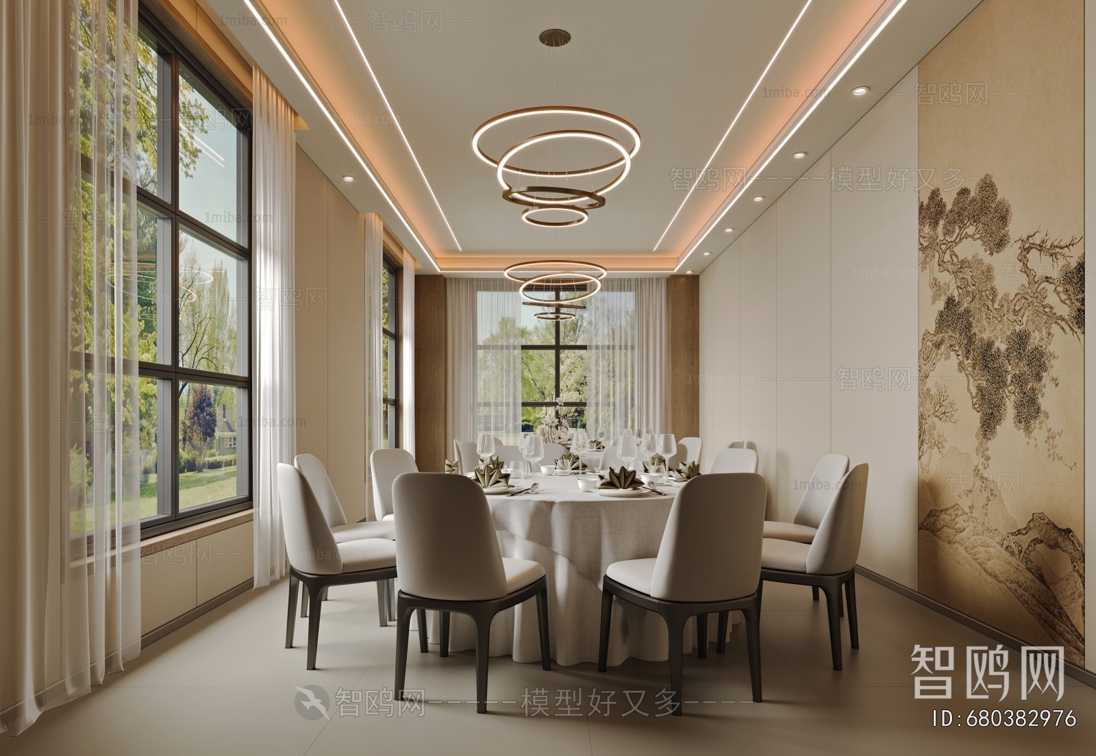 New Chinese Style Restaurant Box