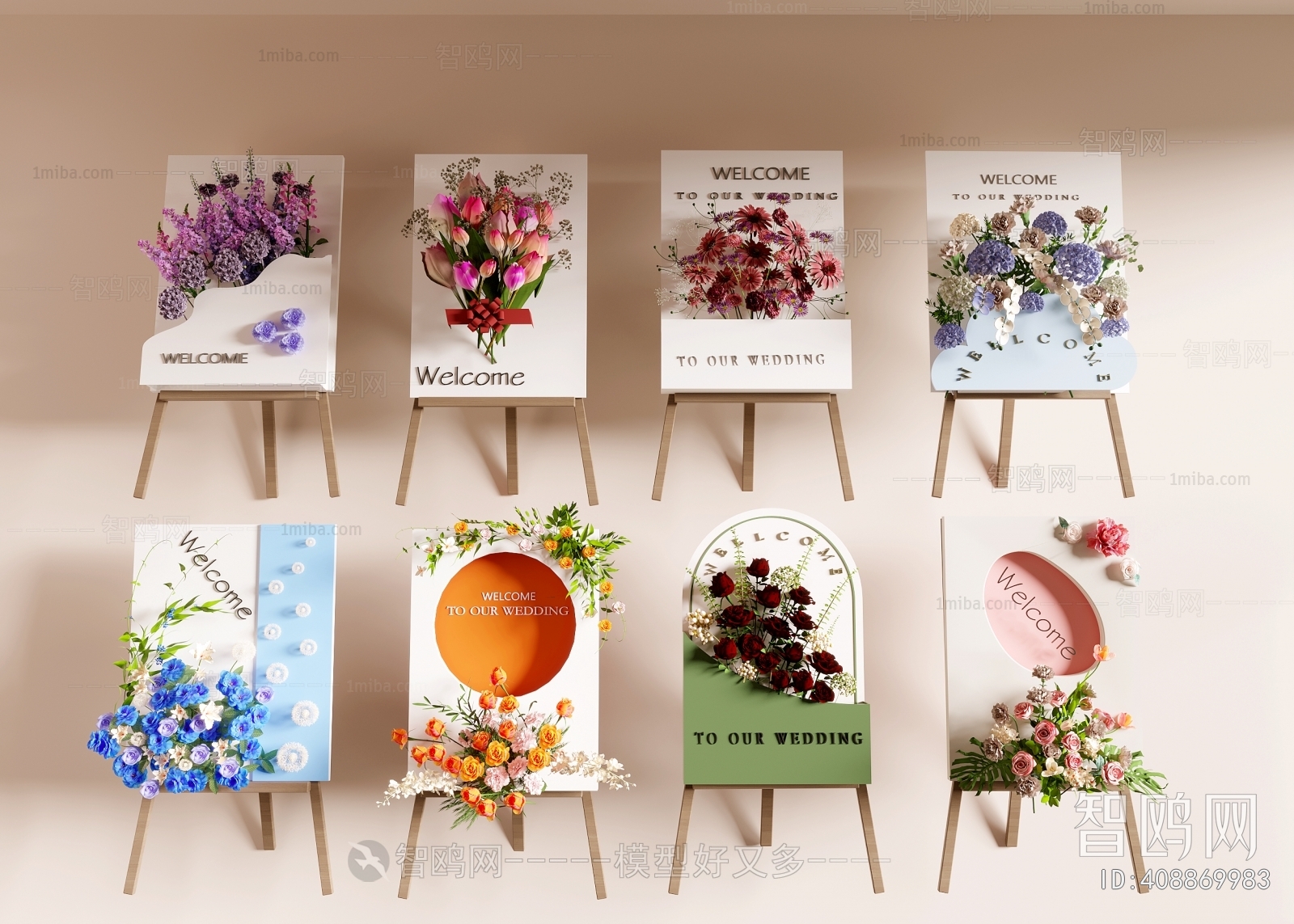 Modern Guide Board/bulletin Board