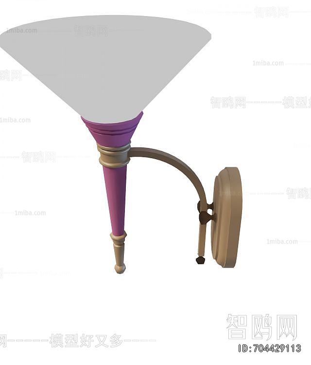 Simple European Style Wall Lamp