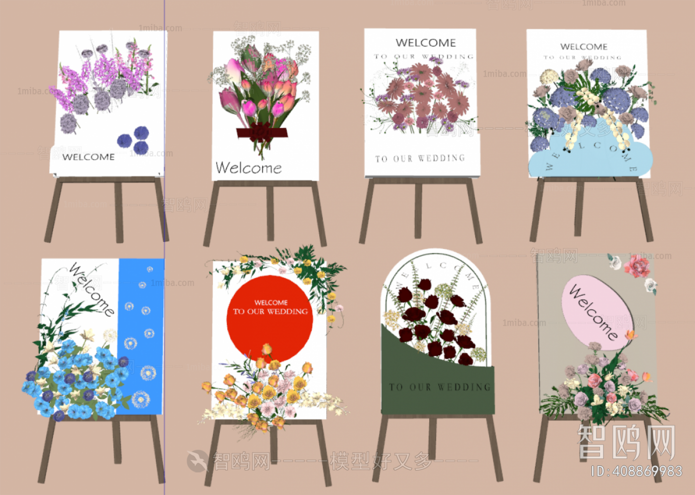 Modern Guide Board/bulletin Board