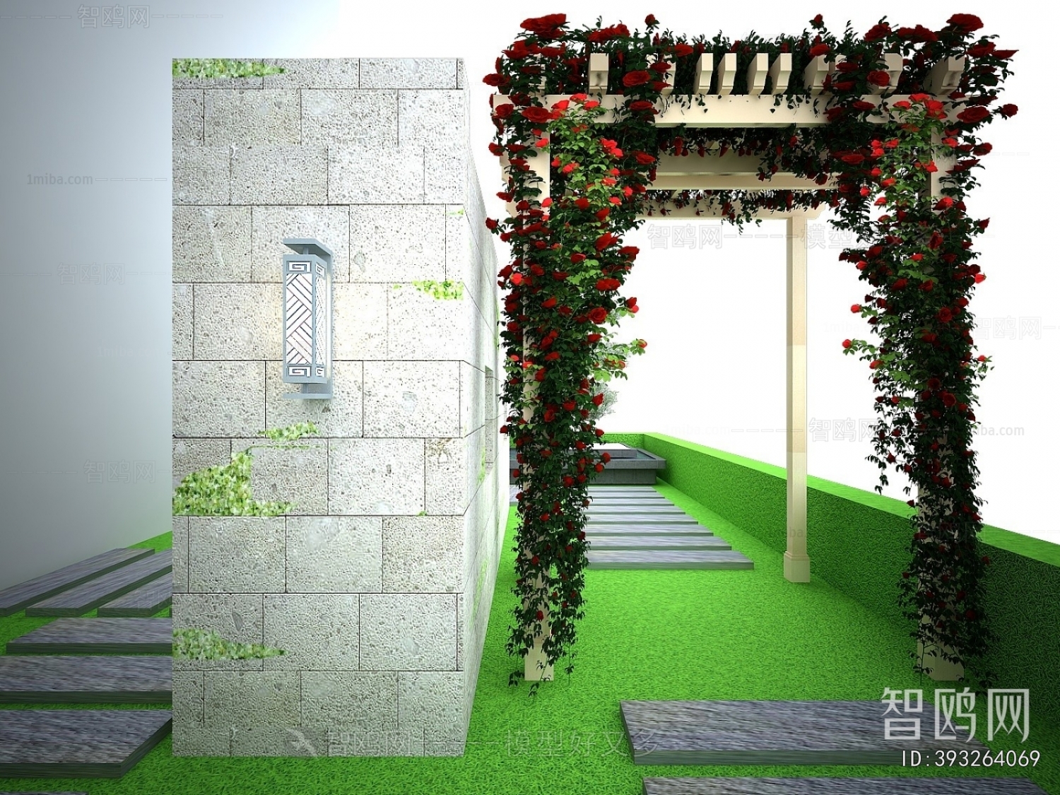 Modern Courtyard/landscape