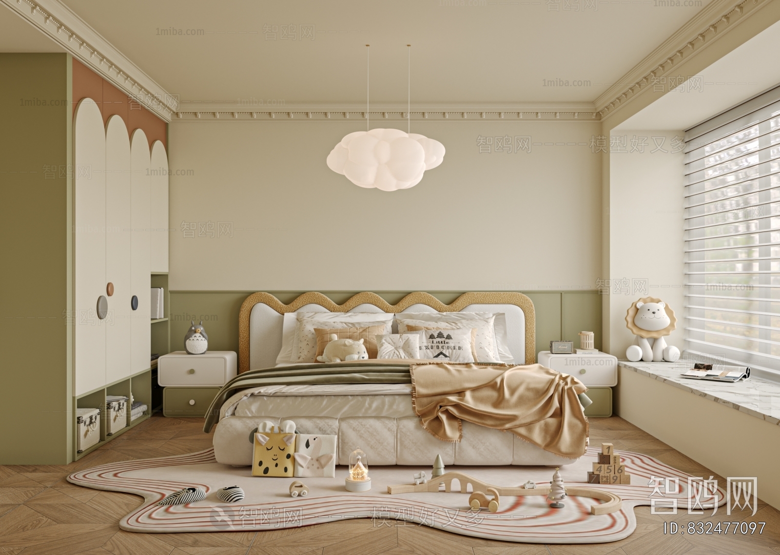 French Style Girl's Room Daughter's Room