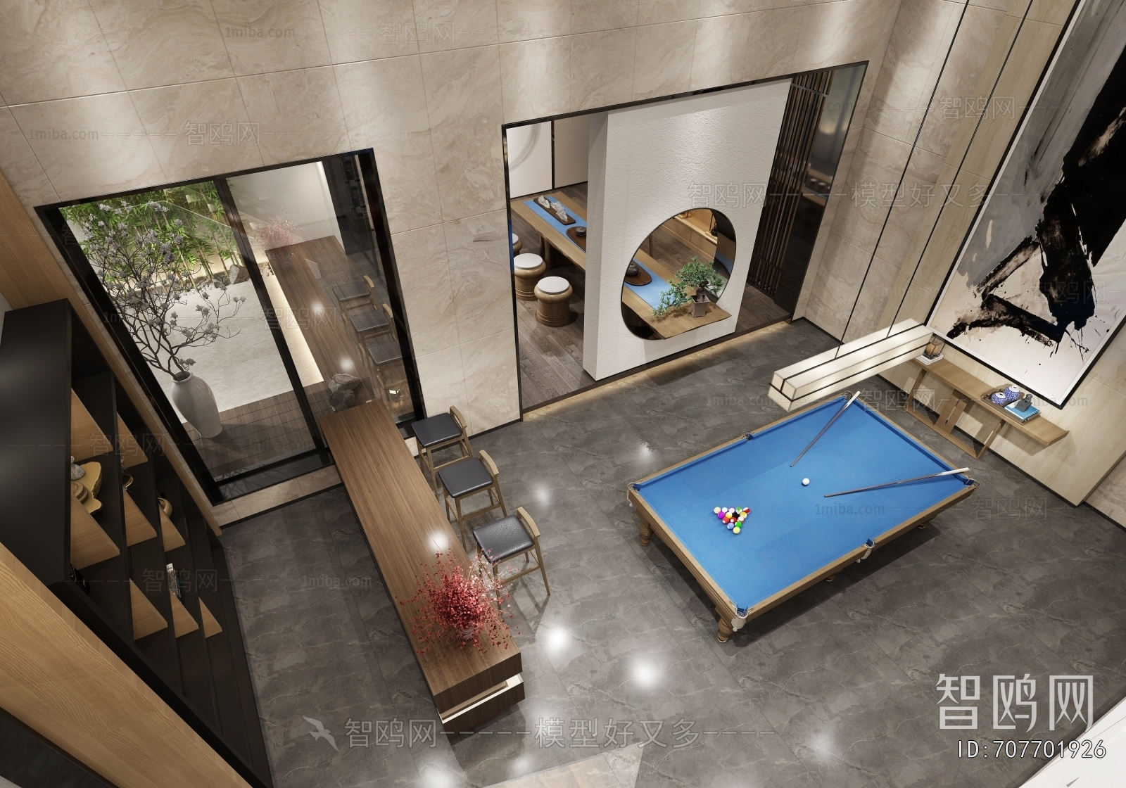 New Chinese Style Wine Cellar/Wine Tasting Room