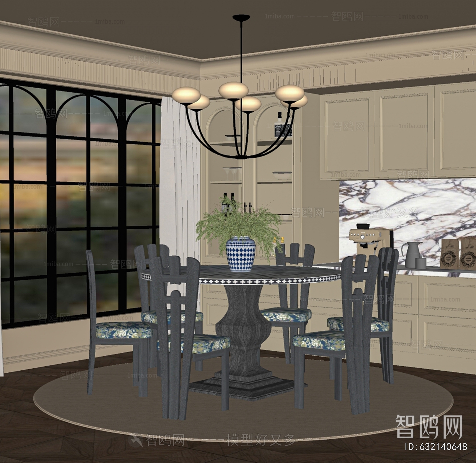 French Style Dining Room