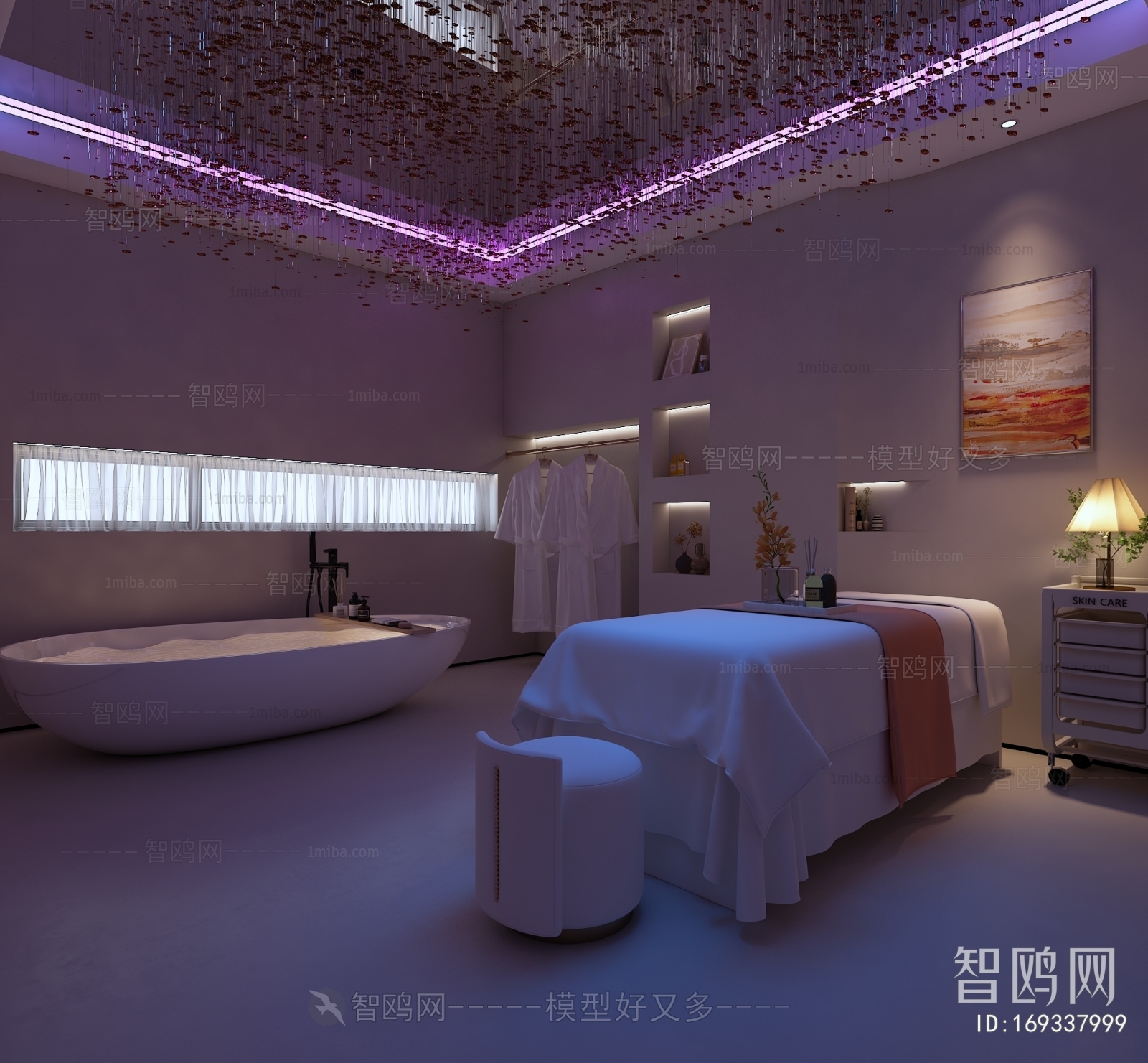 现代SPA包间