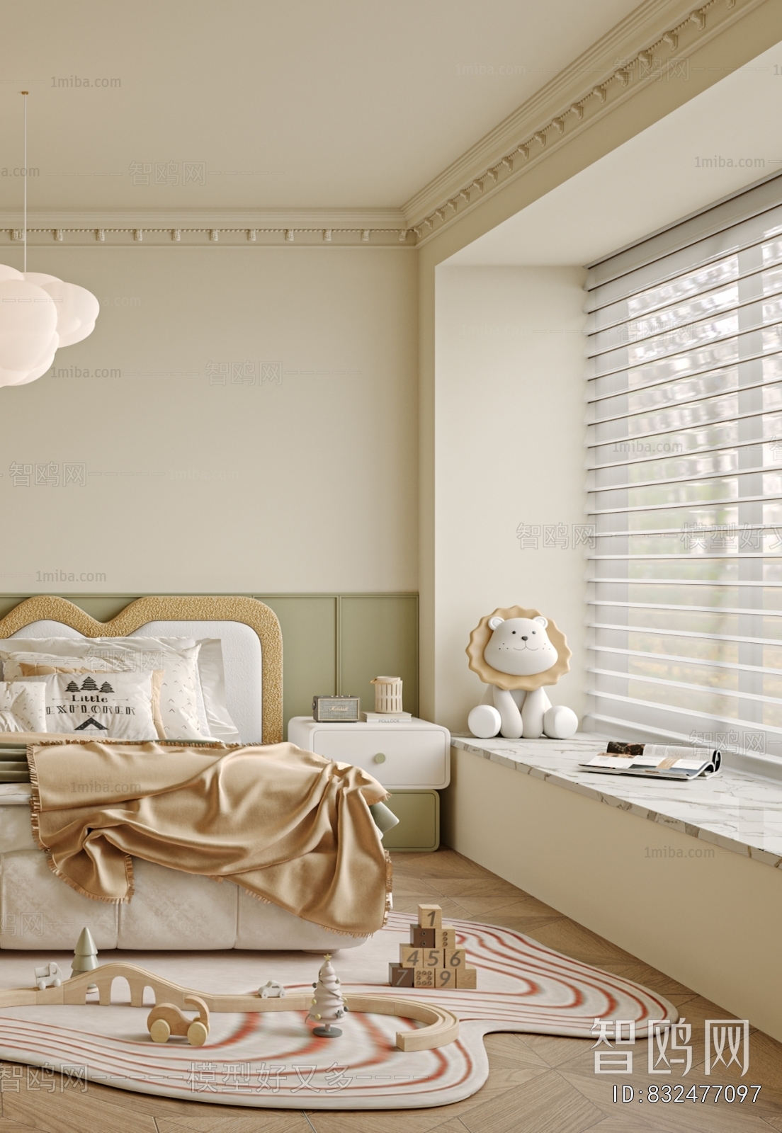 French Style Girl's Room Daughter's Room