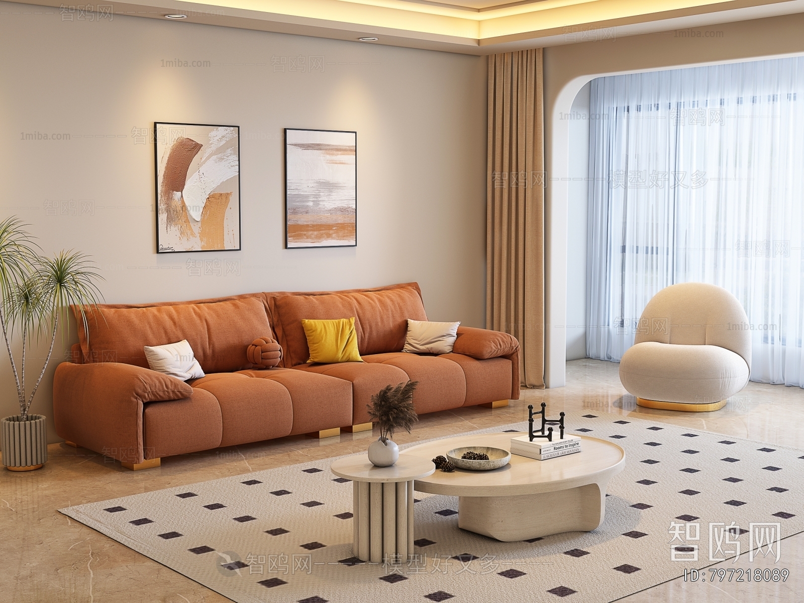 Modern A Living Room