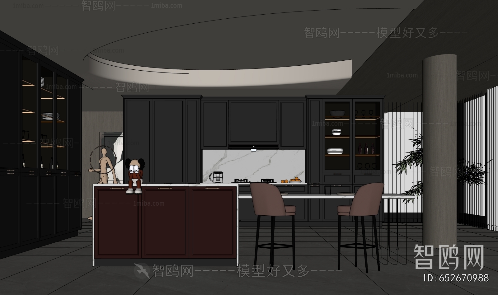 Modern Open Kitchen