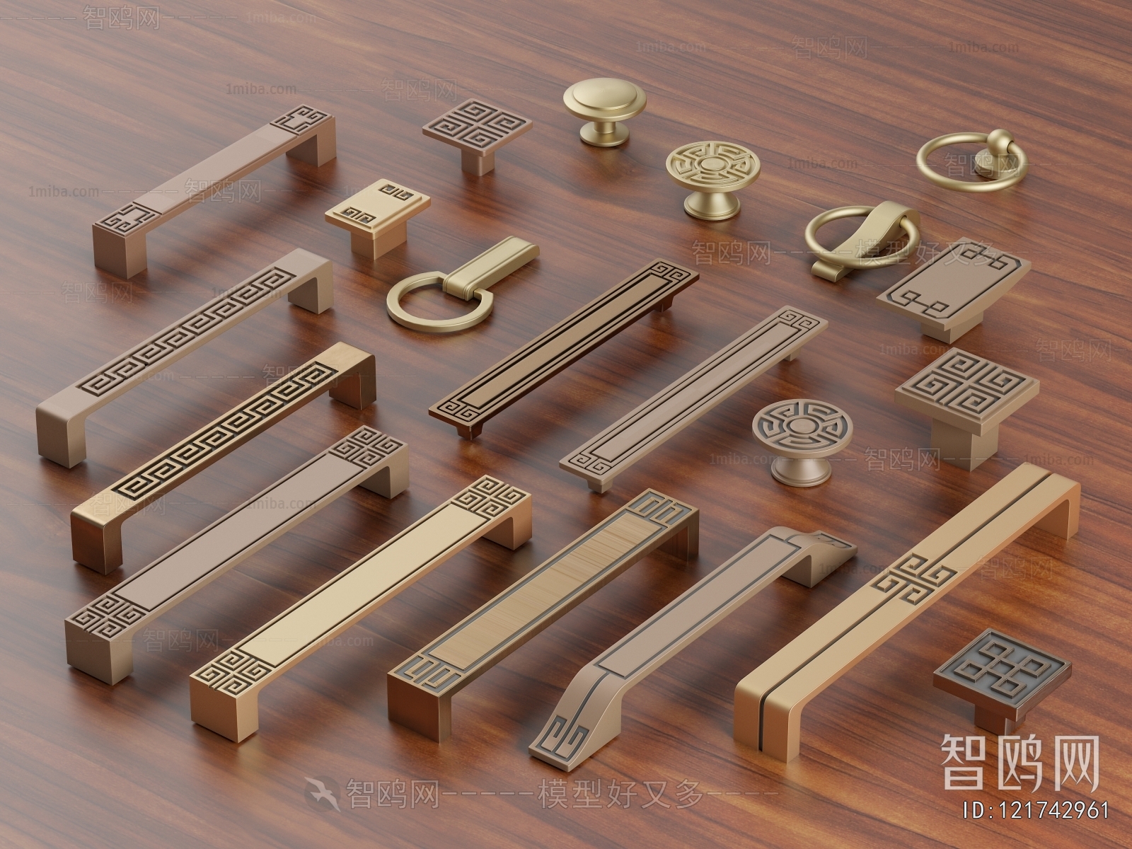 New Chinese Style Door Handle