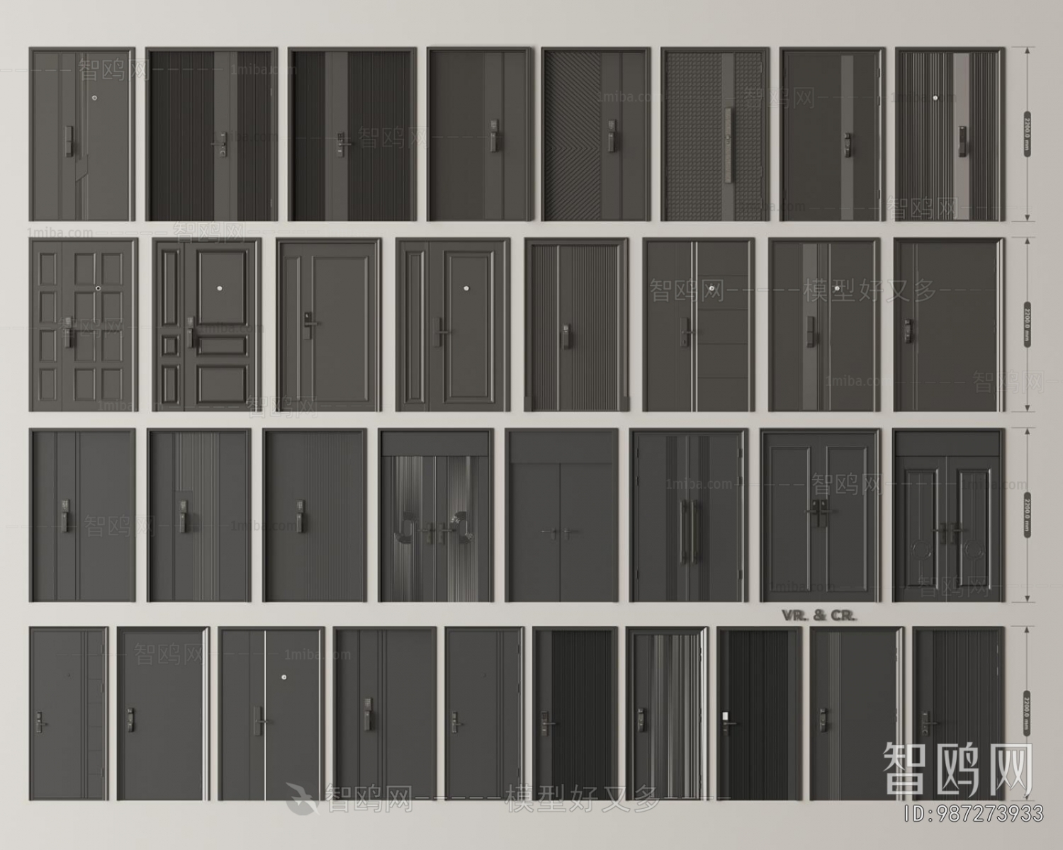 Modern Entrance Door