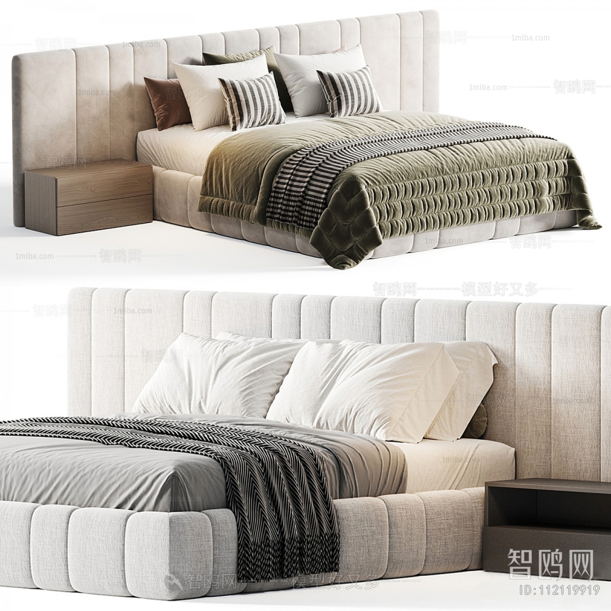 Modern Double Bed