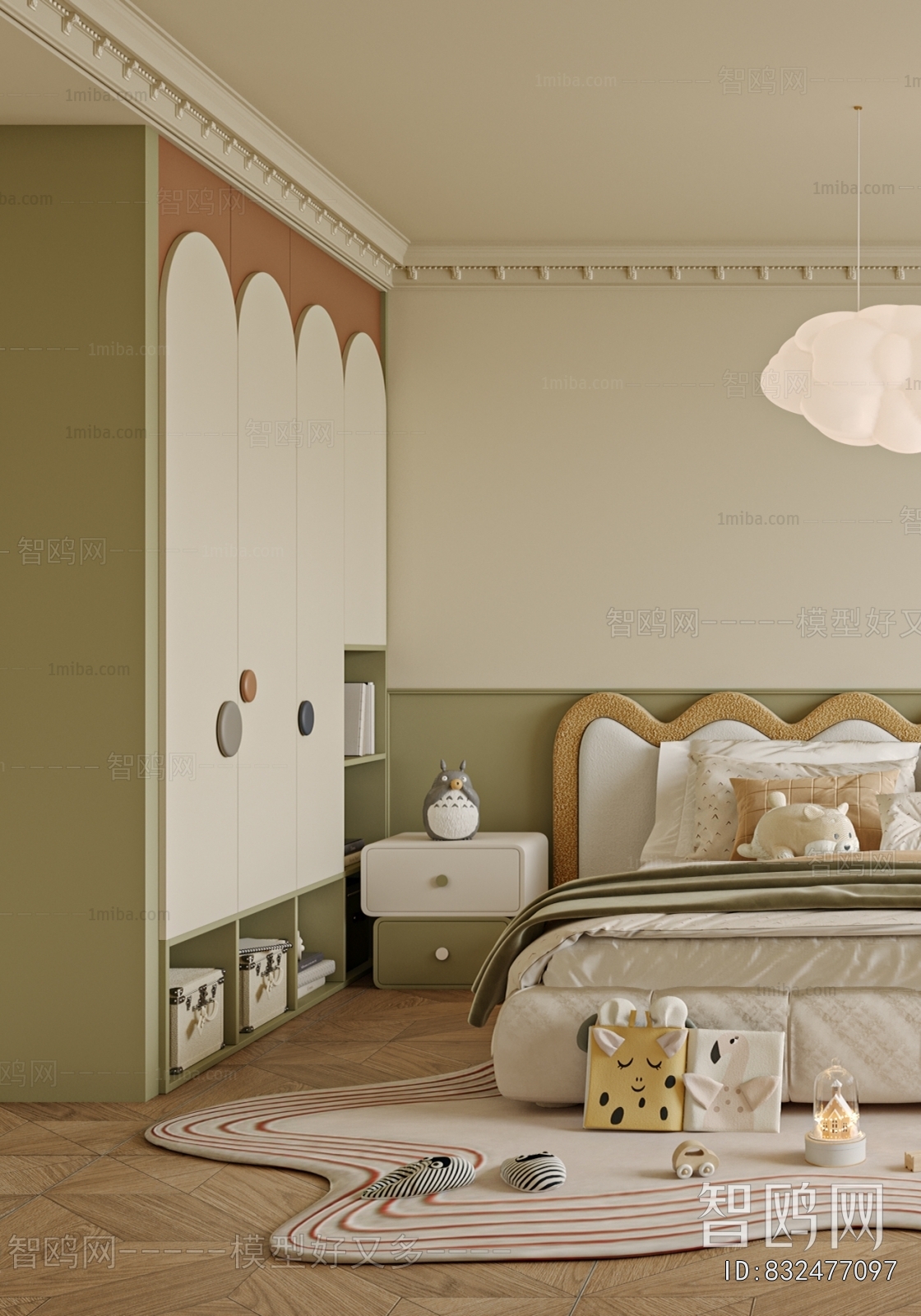 French Style Girl's Room Daughter's Room