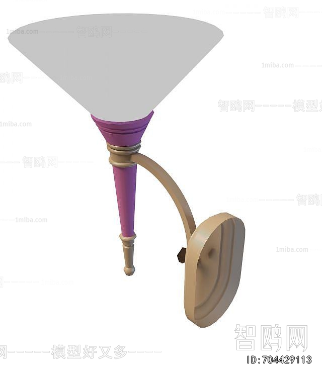 Simple European Style Wall Lamp