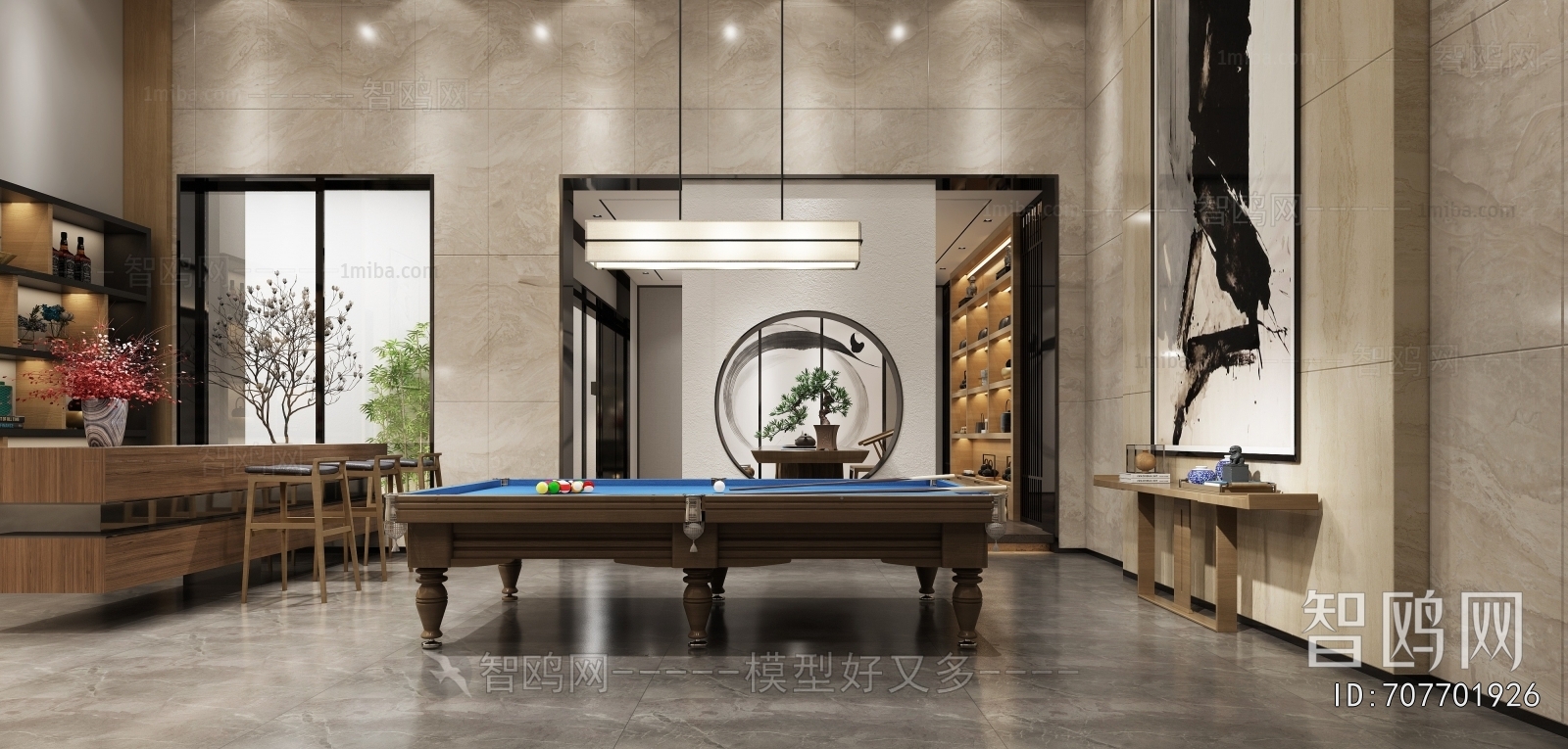 New Chinese Style Wine Cellar/Wine Tasting Room