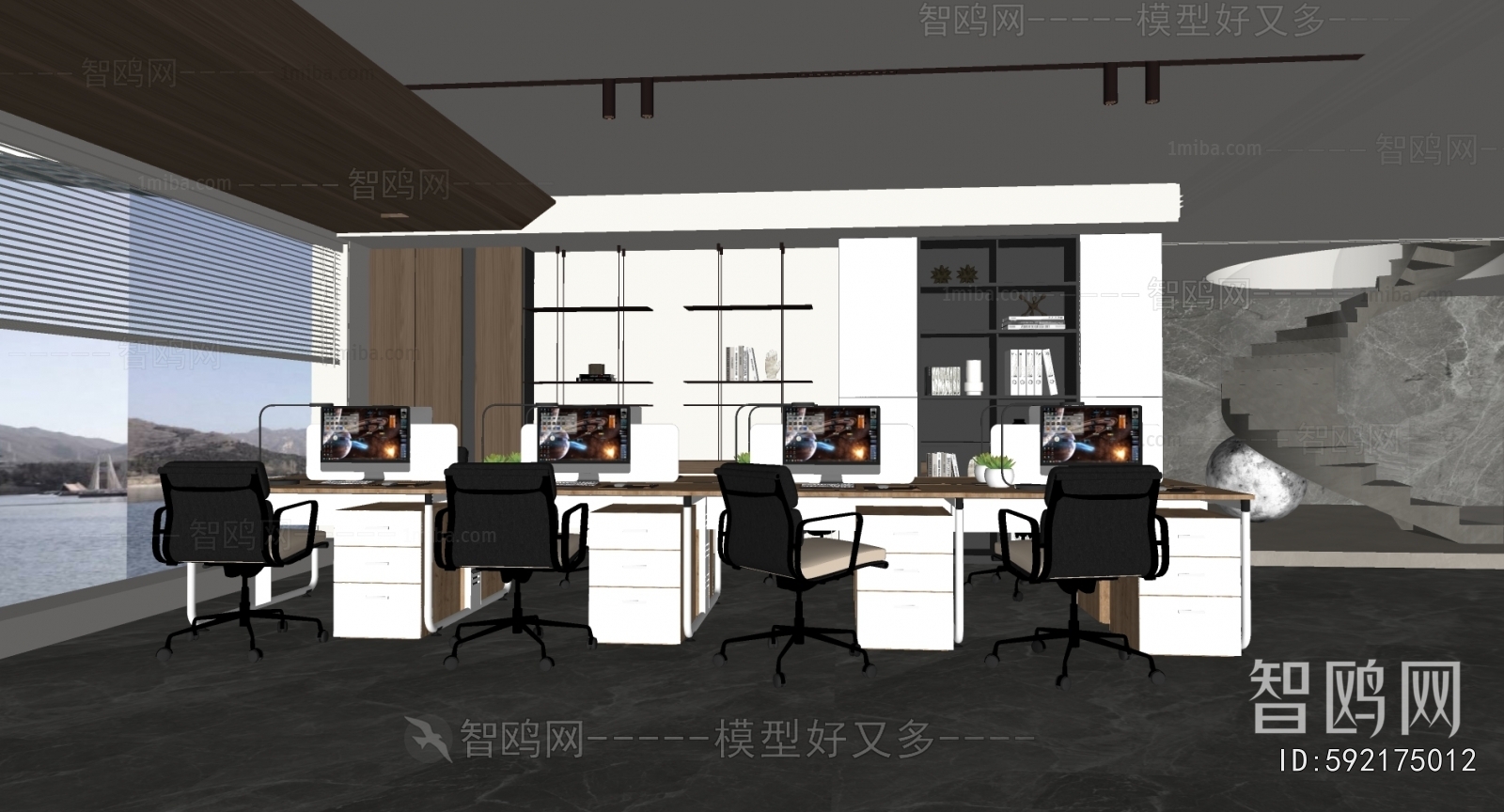 Modern Staff Area