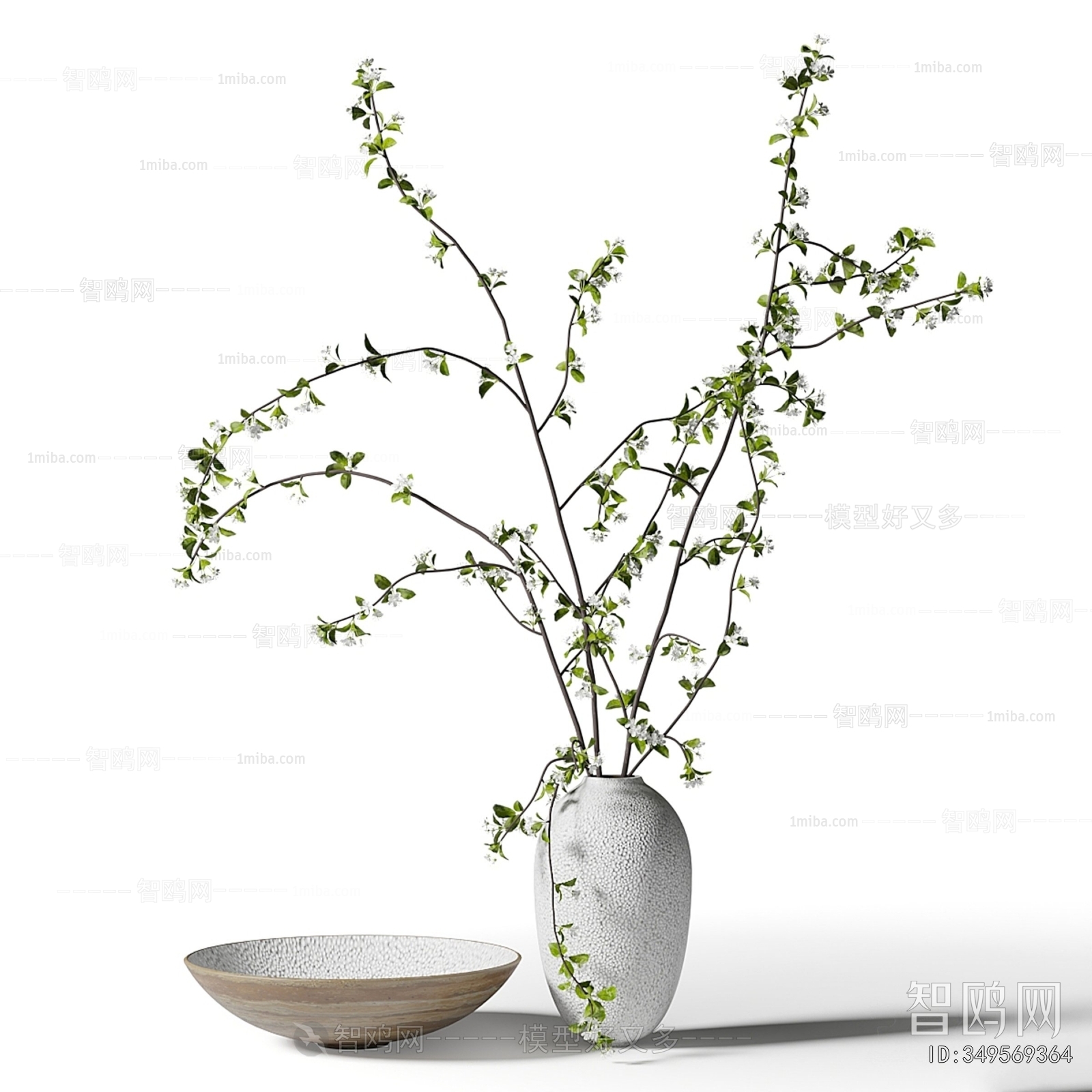 Modern Aquatic Green Plant