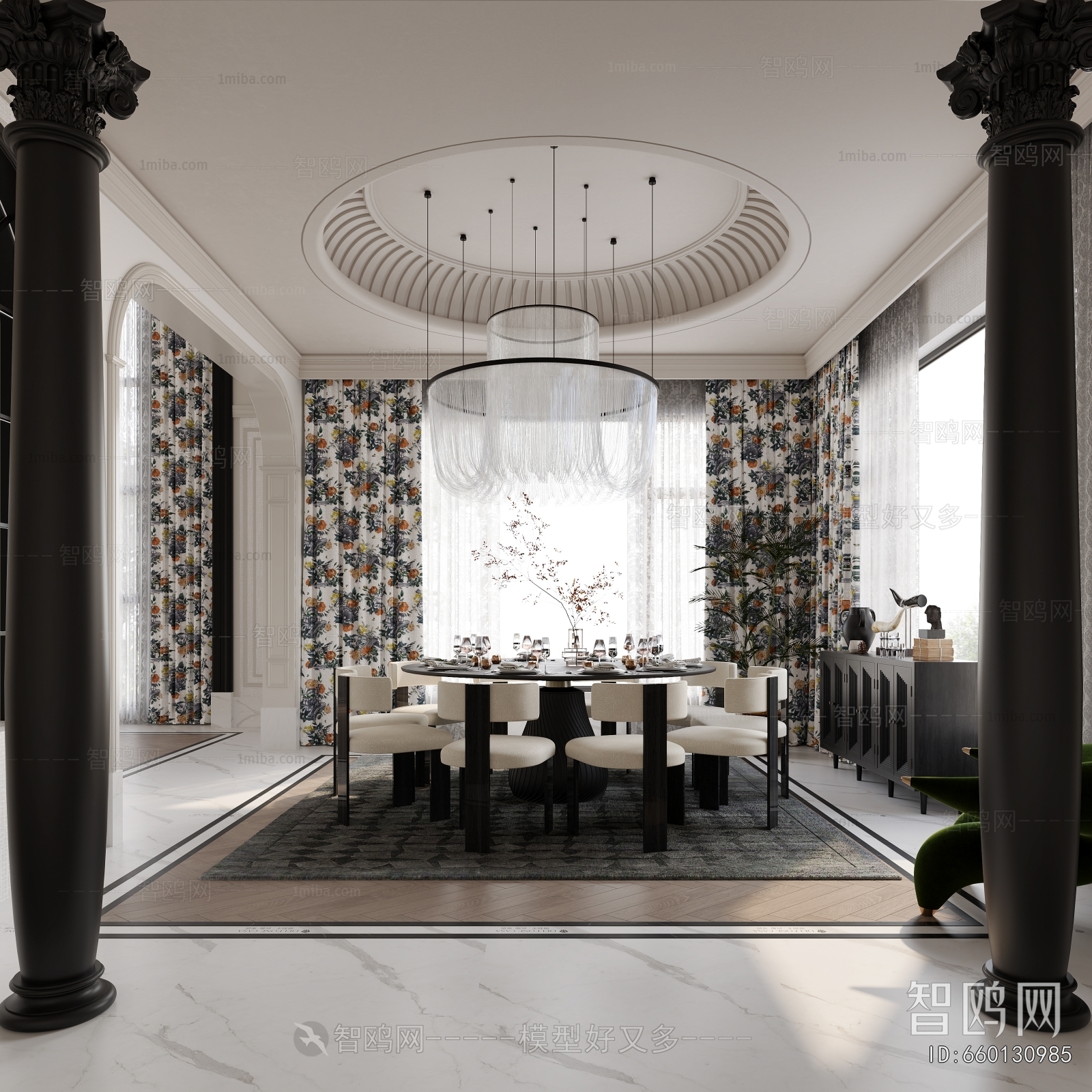 French Style Dining Room