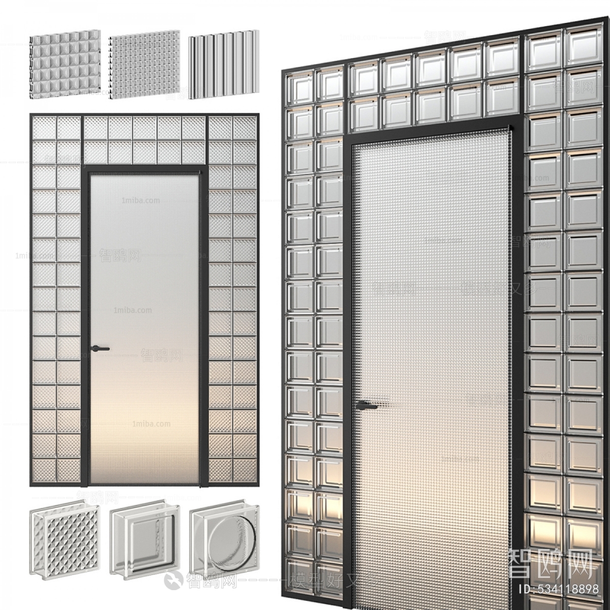 Modern Glass Screen Partition