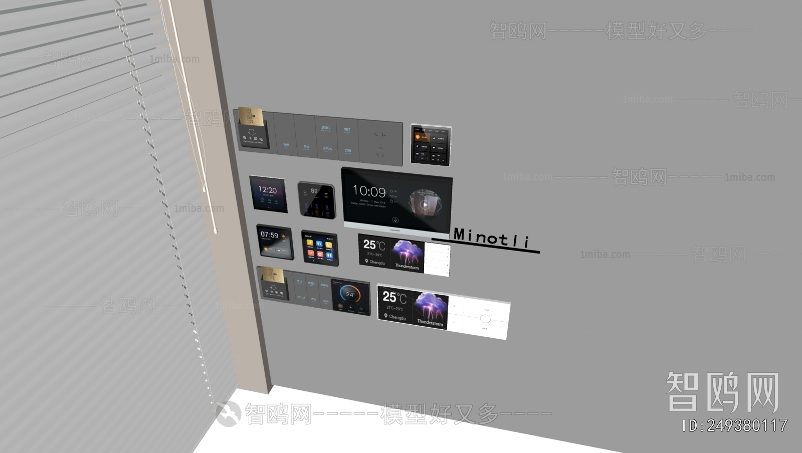 Modern Switch Socket Panel