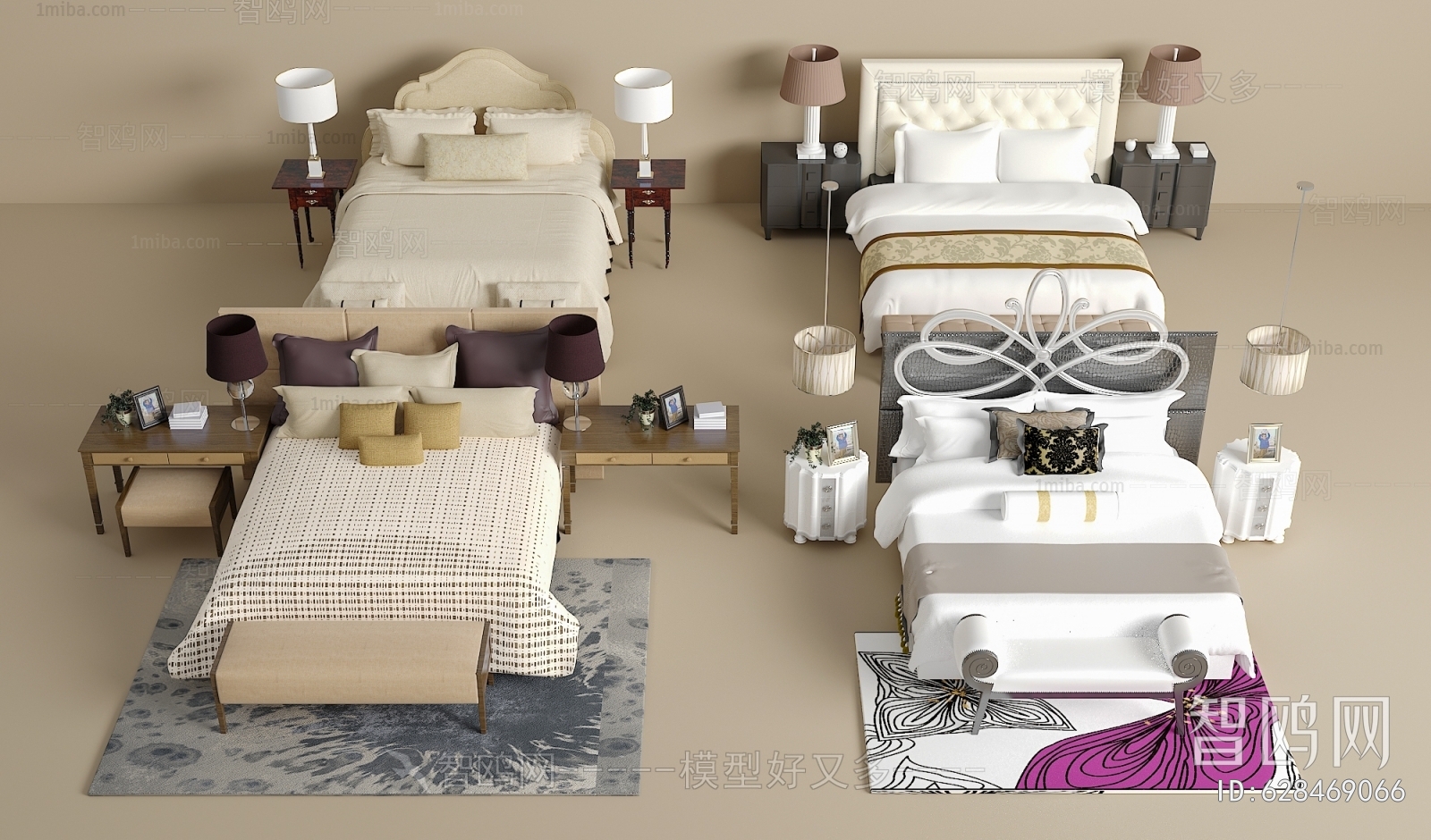 Modern Double Bed