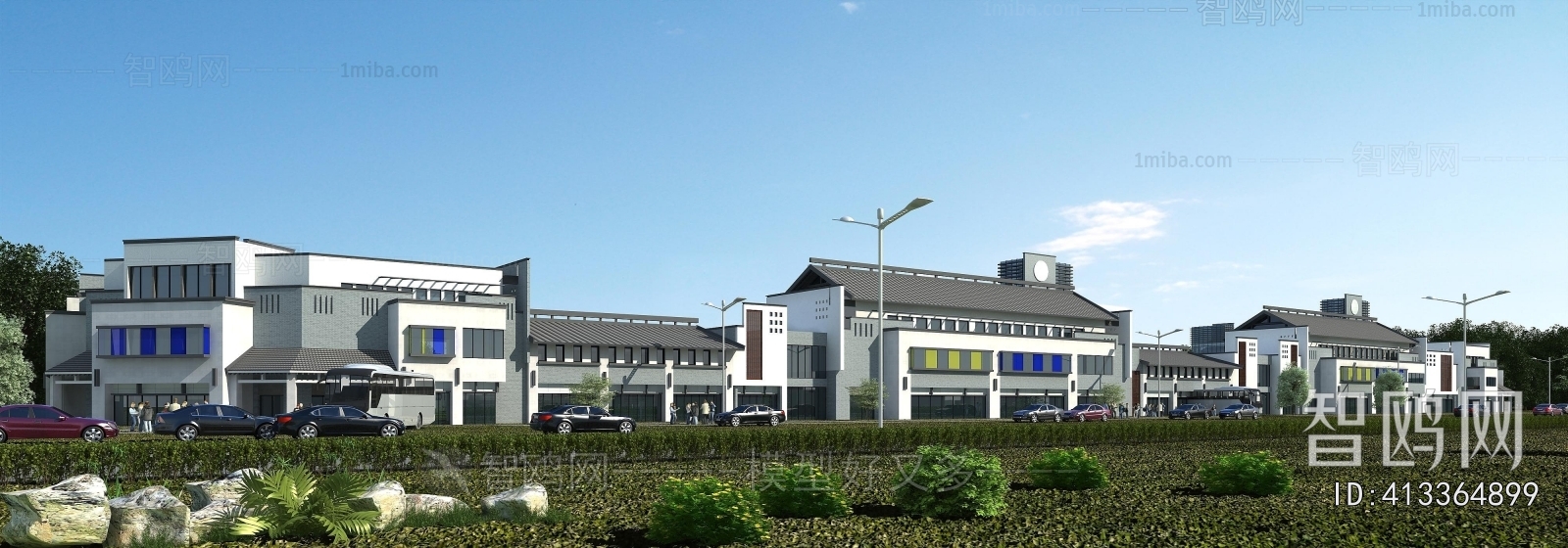 Chinese Style Commercial Street