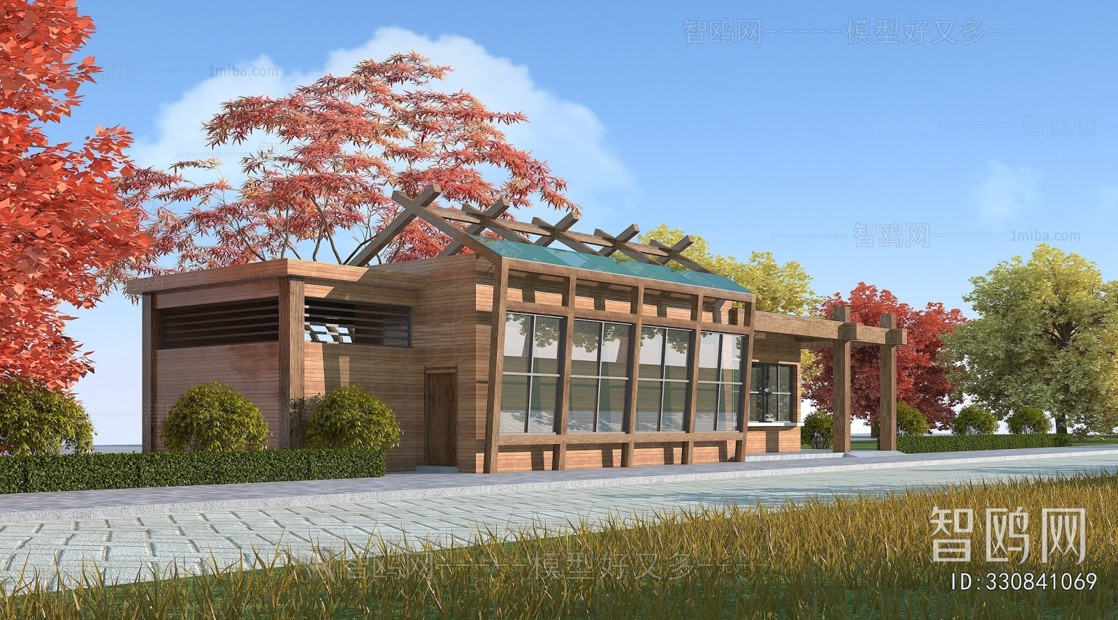 Modern Public Building