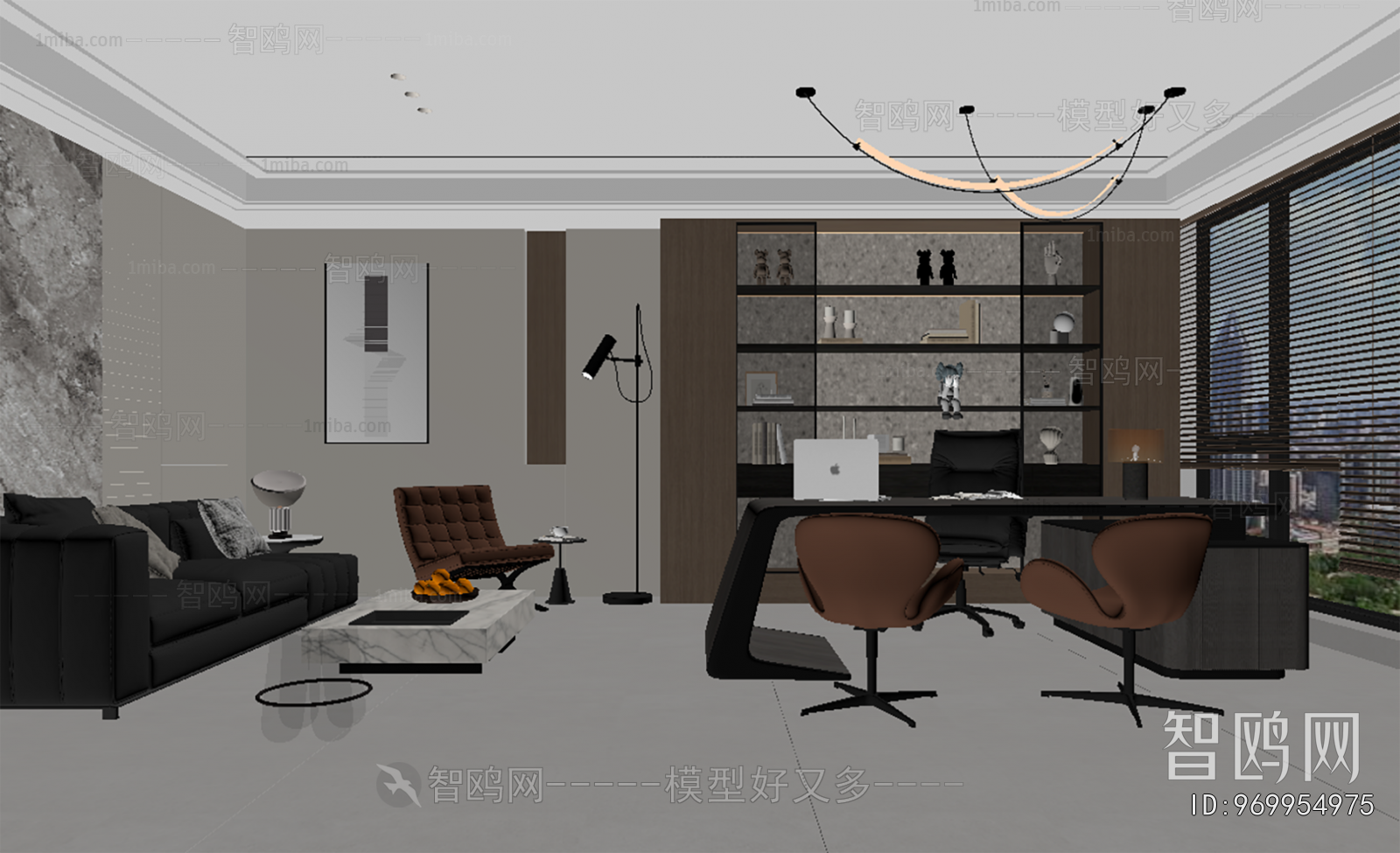 Modern Manager's Office