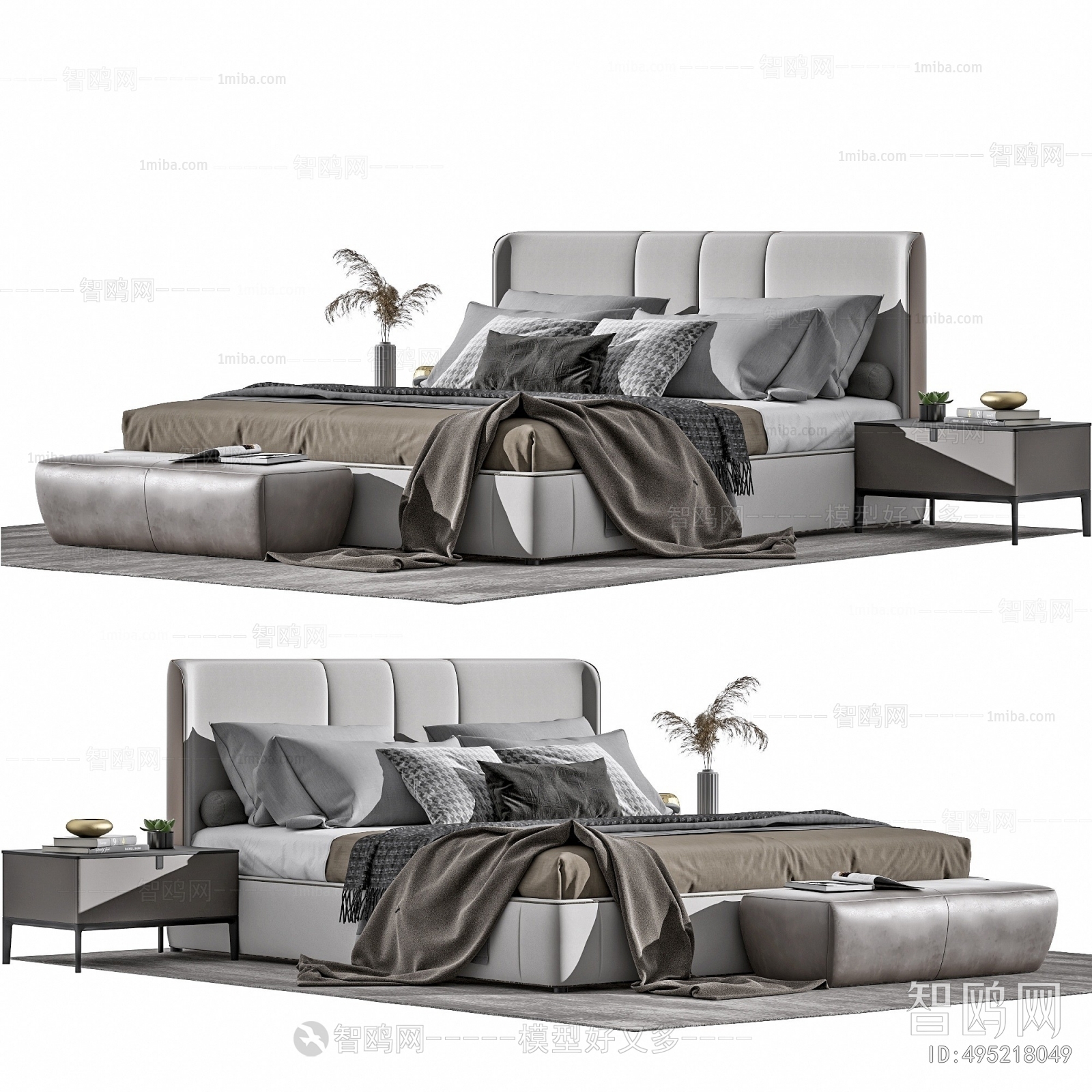 Modern Double Bed